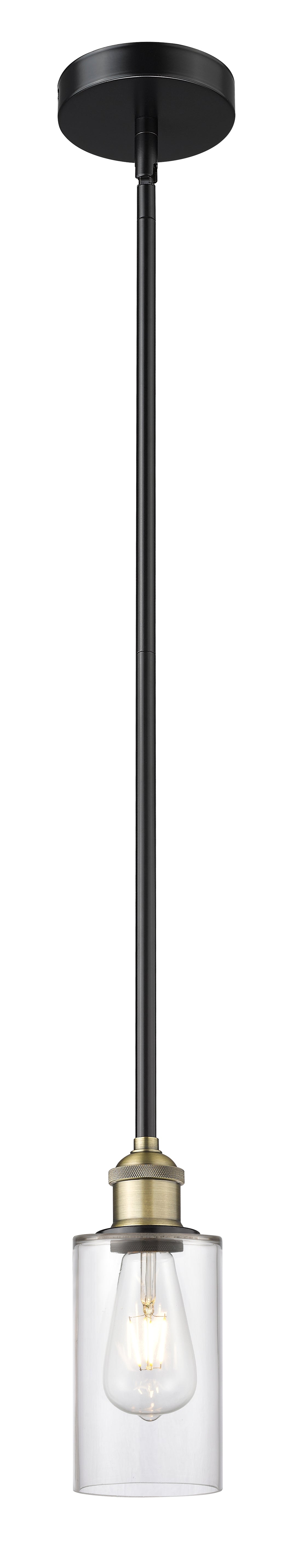 Edison Mini Pendant Antique Brass Finish