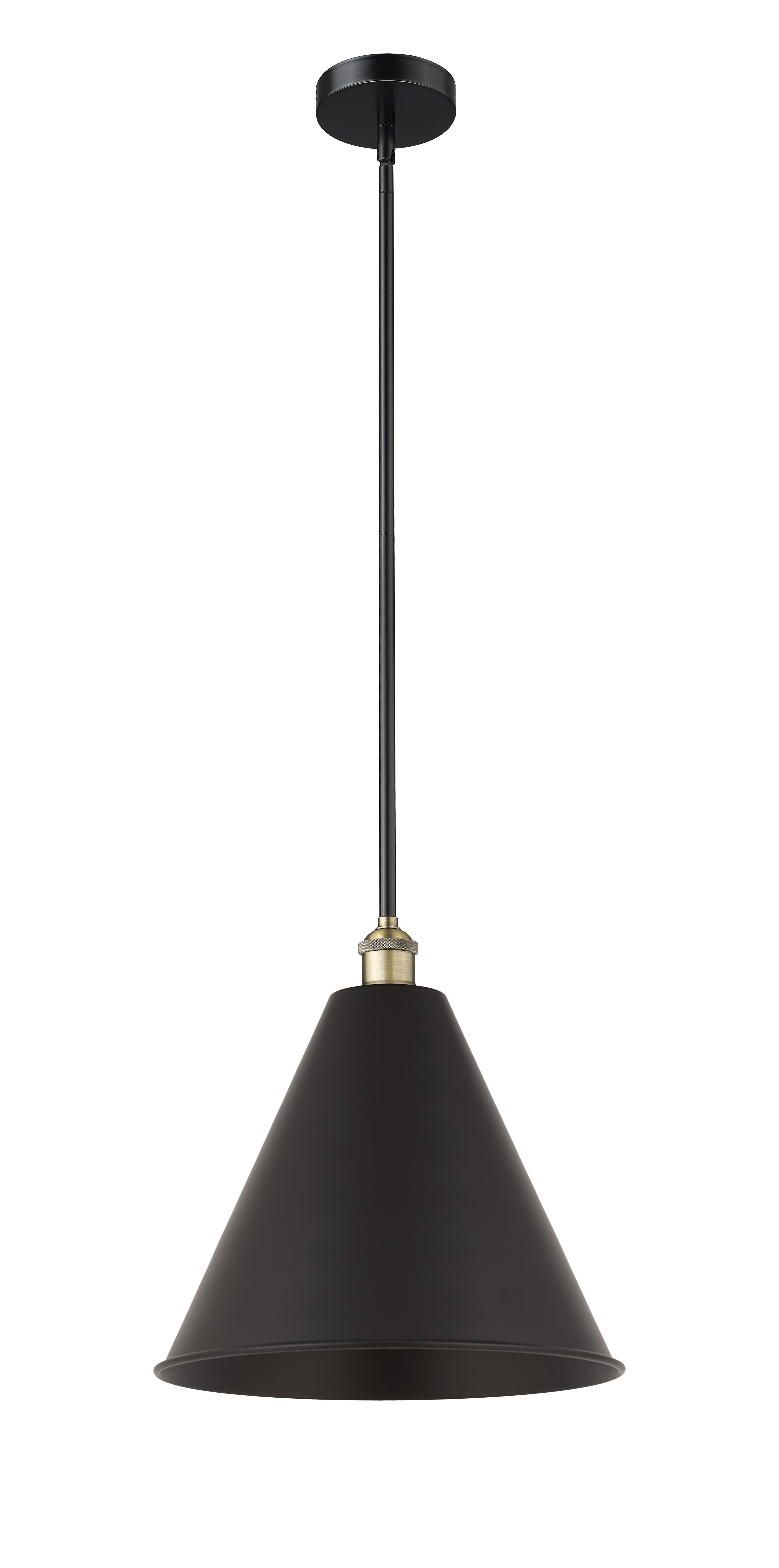Edison Mini Pendant Antique Brass Finish
