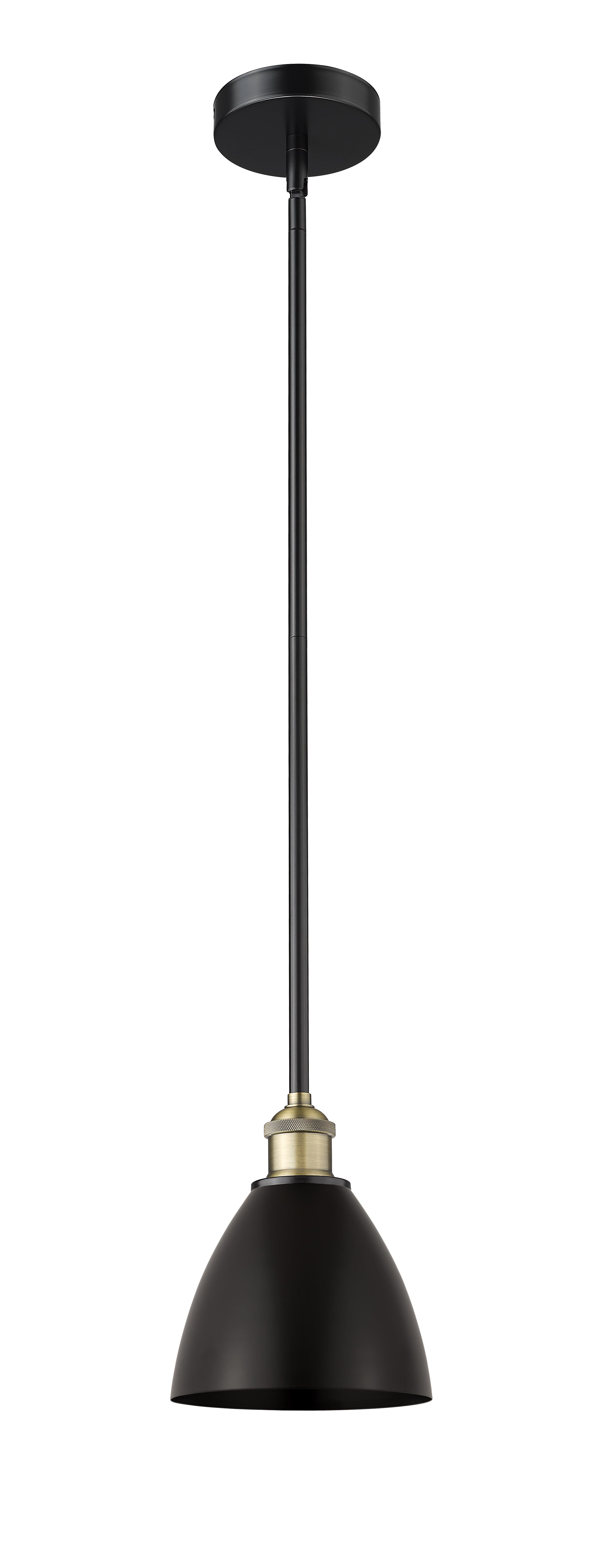 Edison Mini Pendant Antique Brass Finish