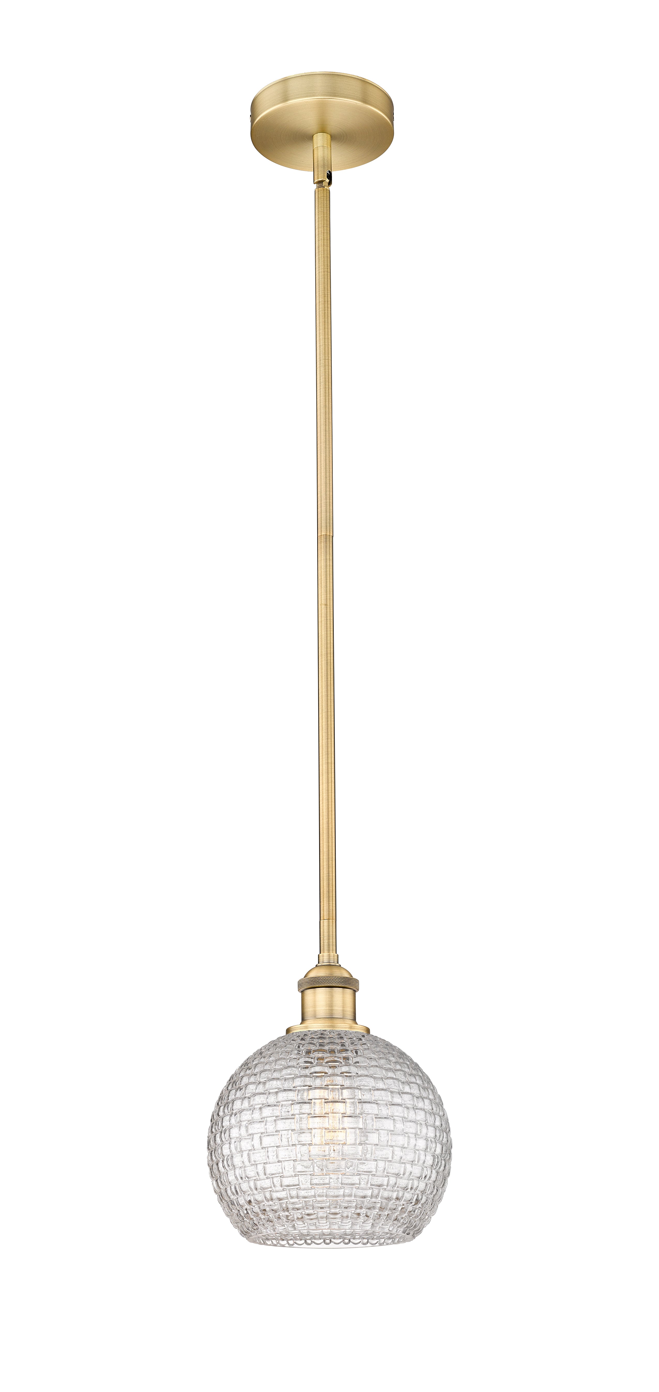 Edison Mini Pendant Antique Brass Finish