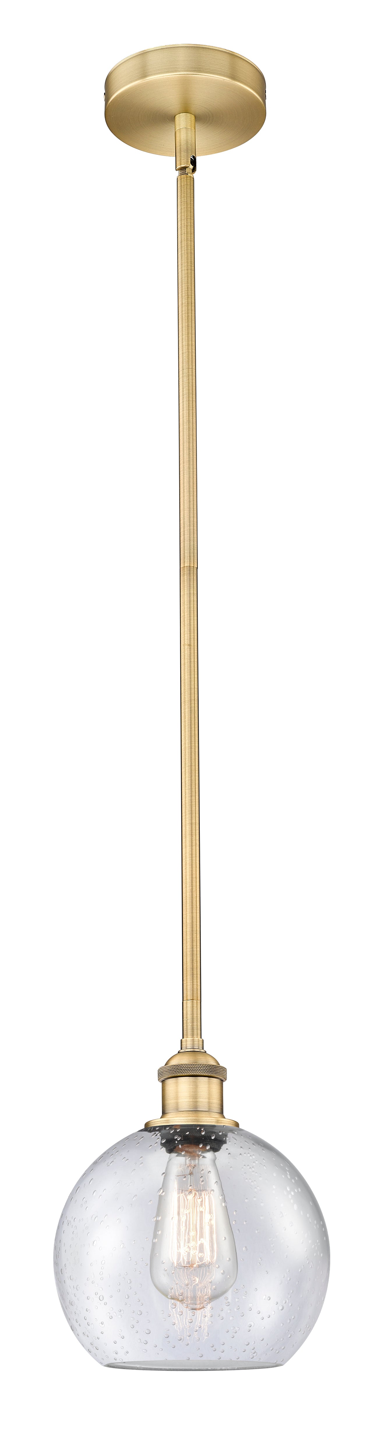 Edison Mini Pendant Antique Brass Finish