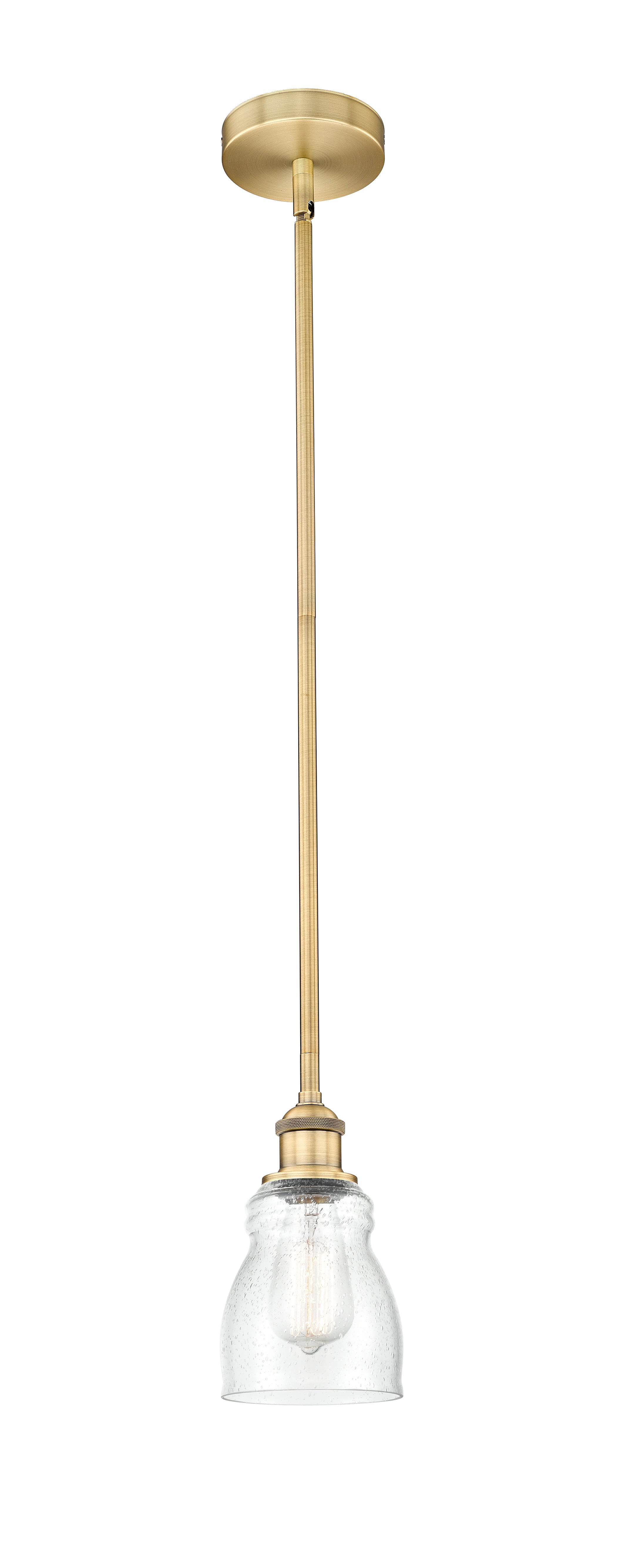 Edison Mini Pendant Antique Brass Finish