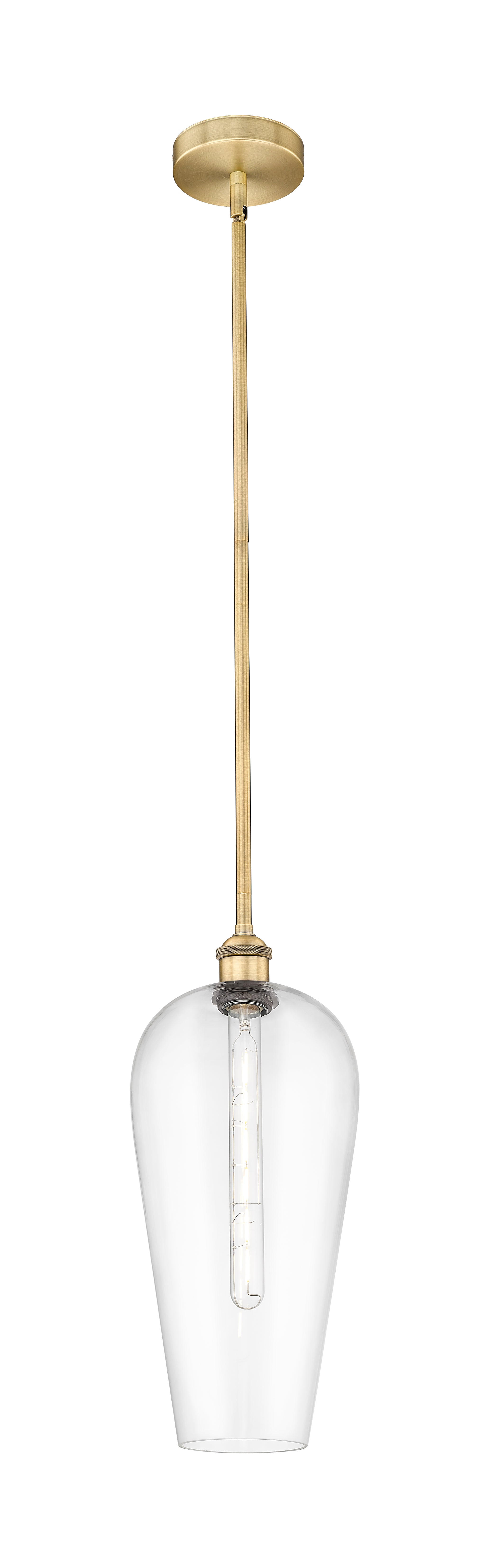 Edison Mini Pendant Antique Brass Finish