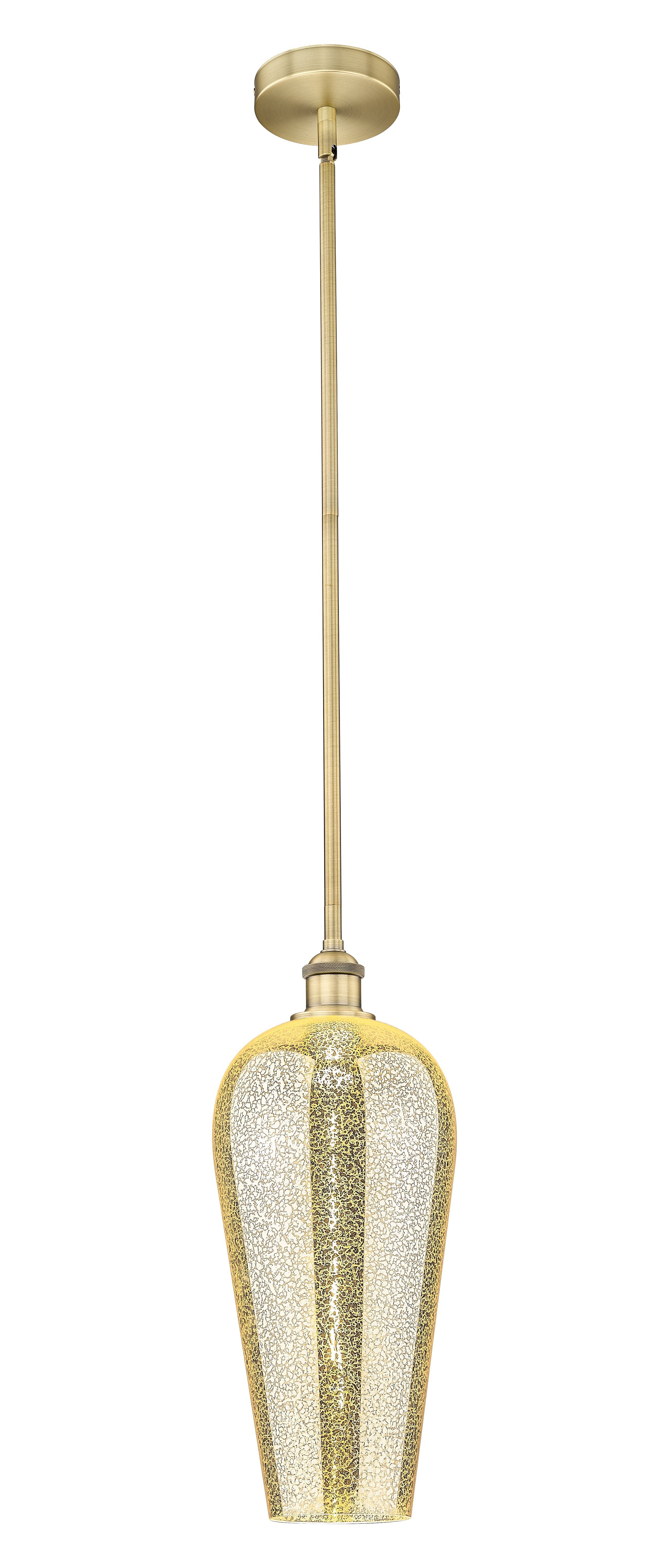 Edison Mini Pendant Antique Brass Finish