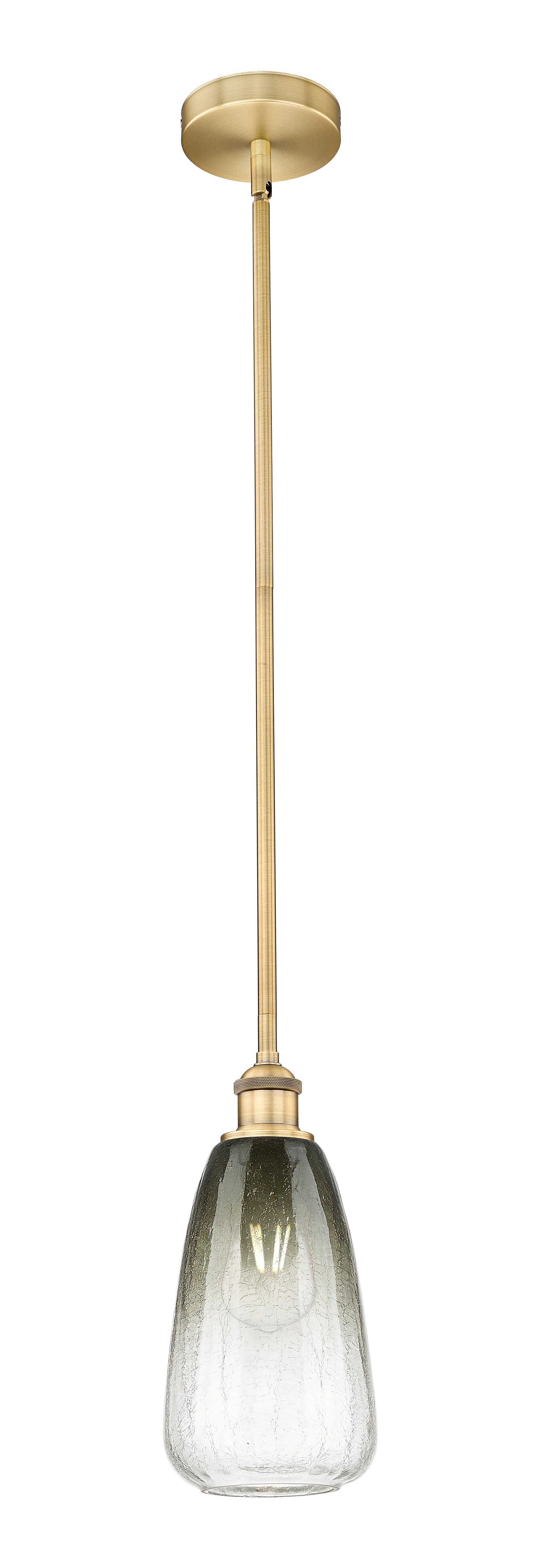 Edison Mini Pendant Antique Brass 6 Inch