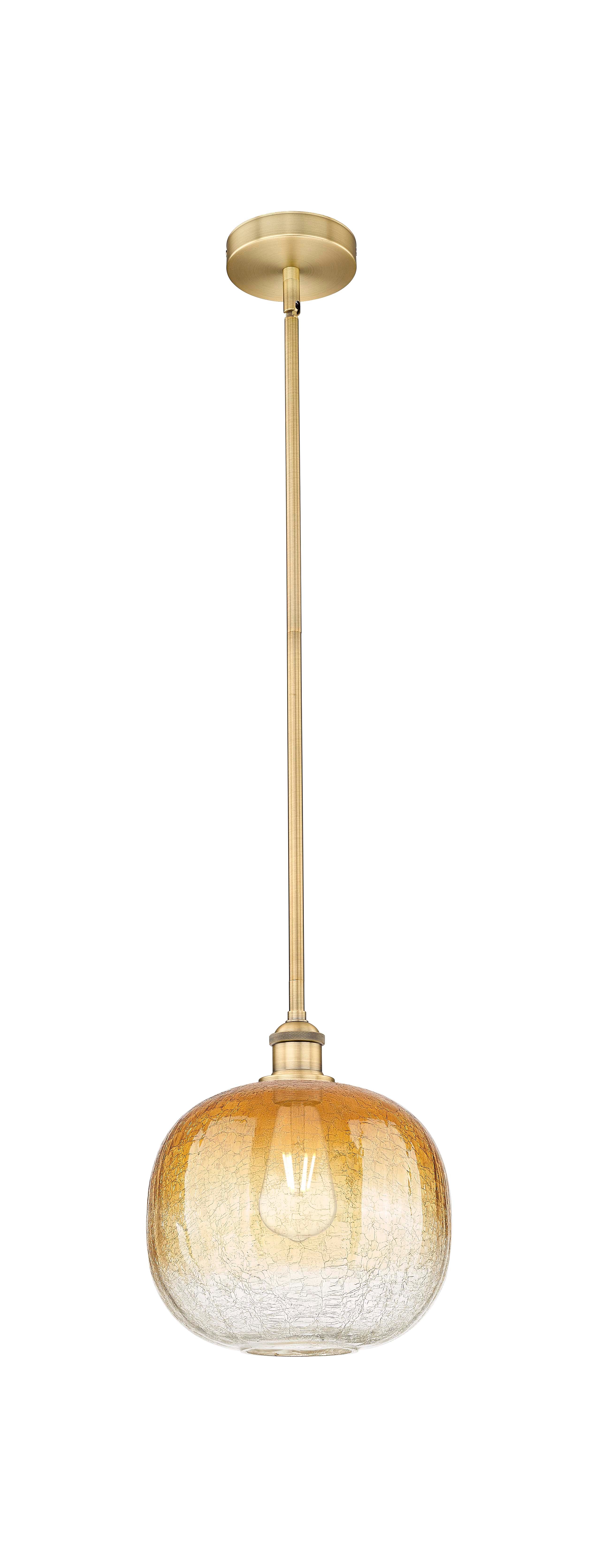 Edison Mini Pendant Antique Brass Cast