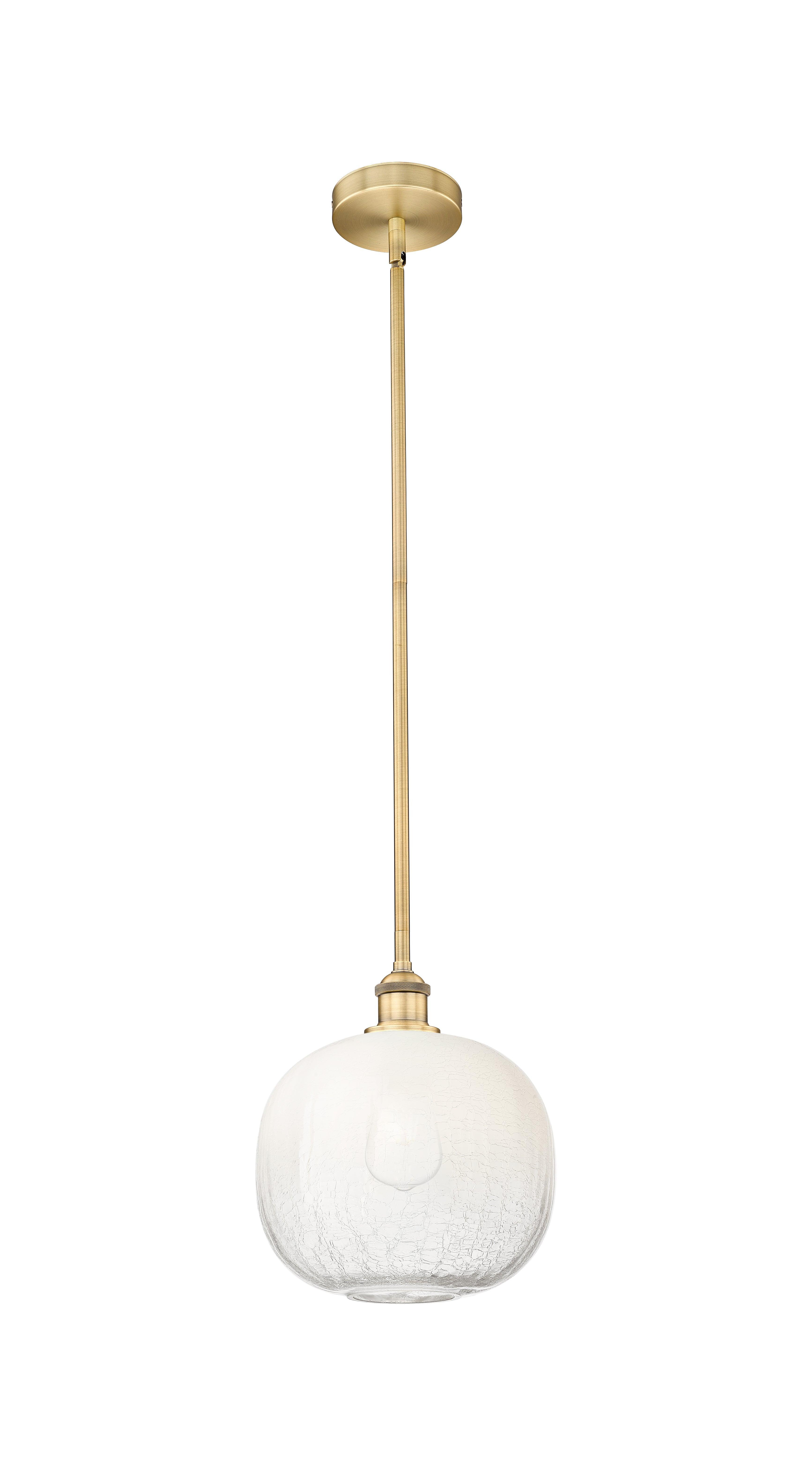 Edison Mini Pendant Antique Brass Cast