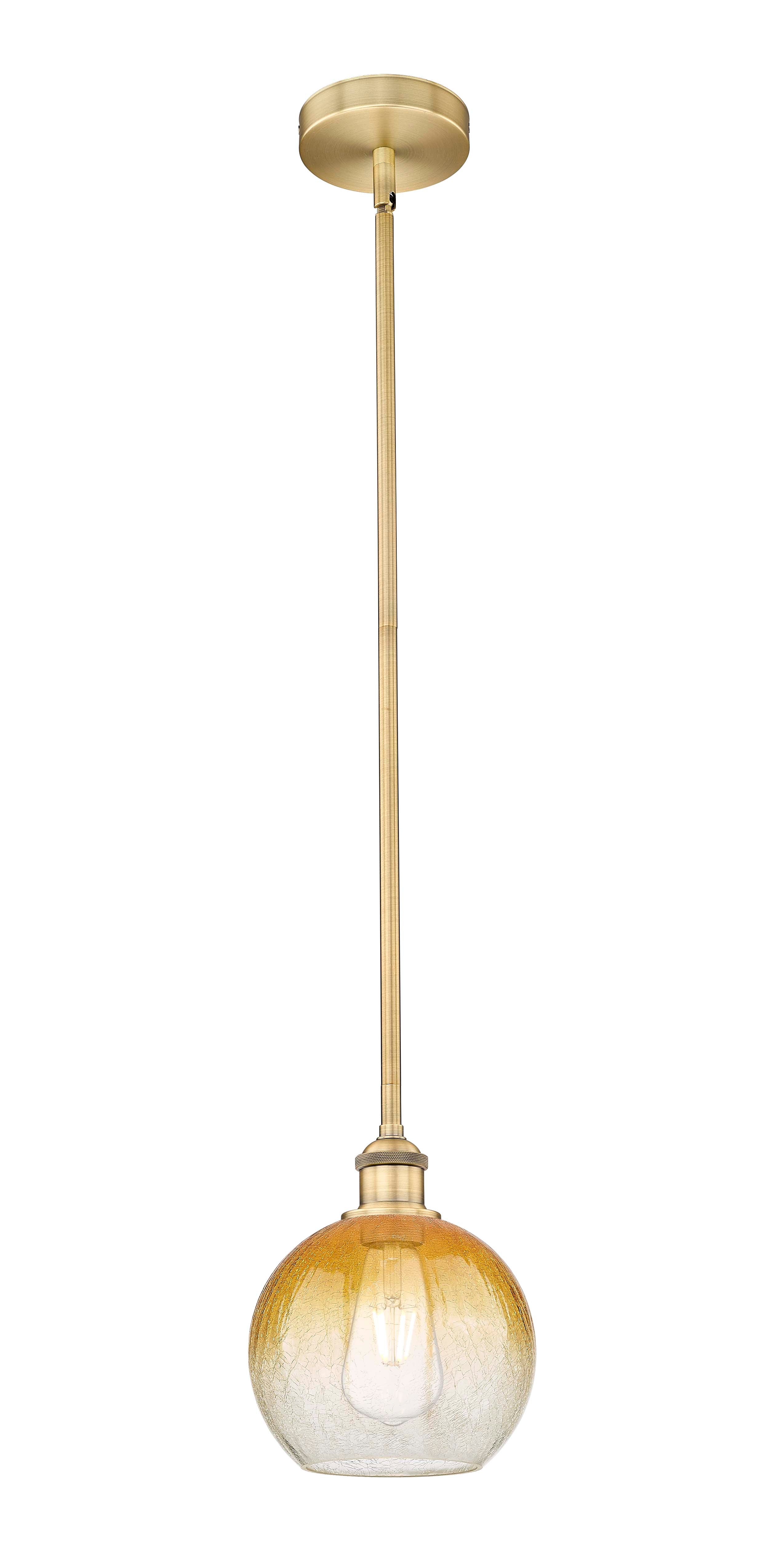 Edison Mini Pendant Antique Brass Finish
