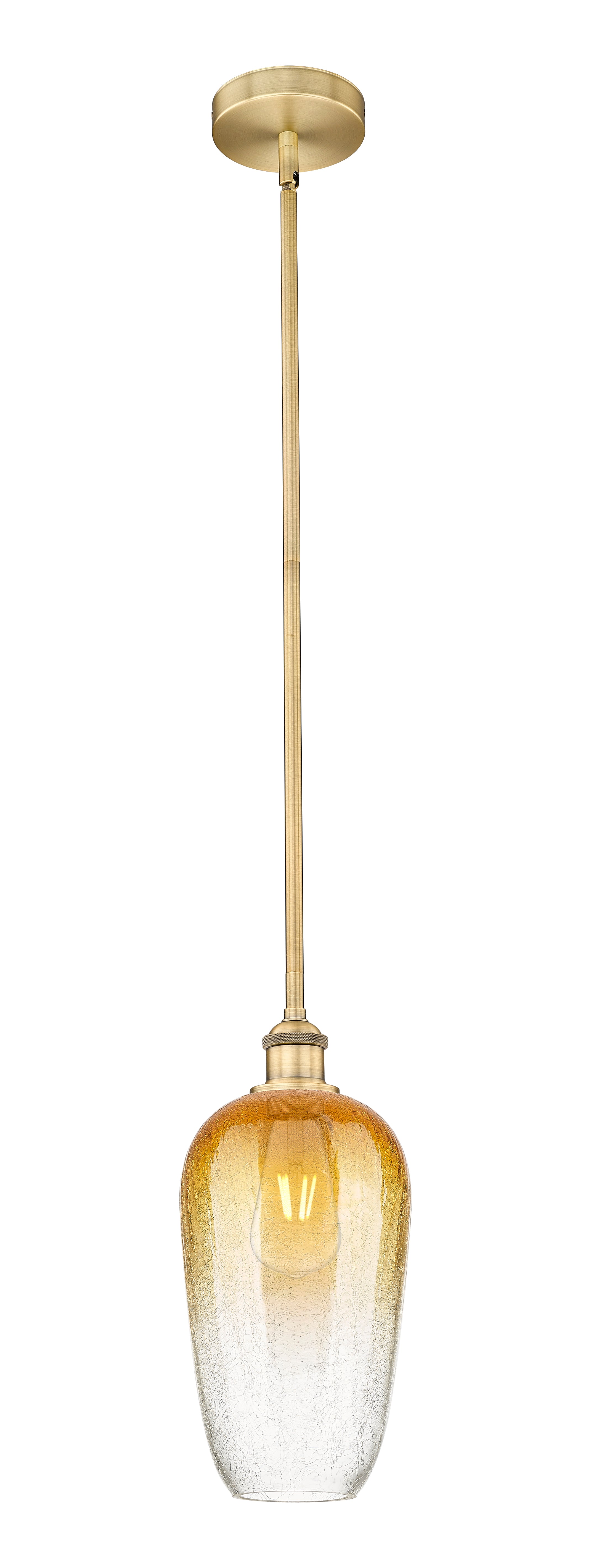 Edison Mini Pendant Antique Cast Brass