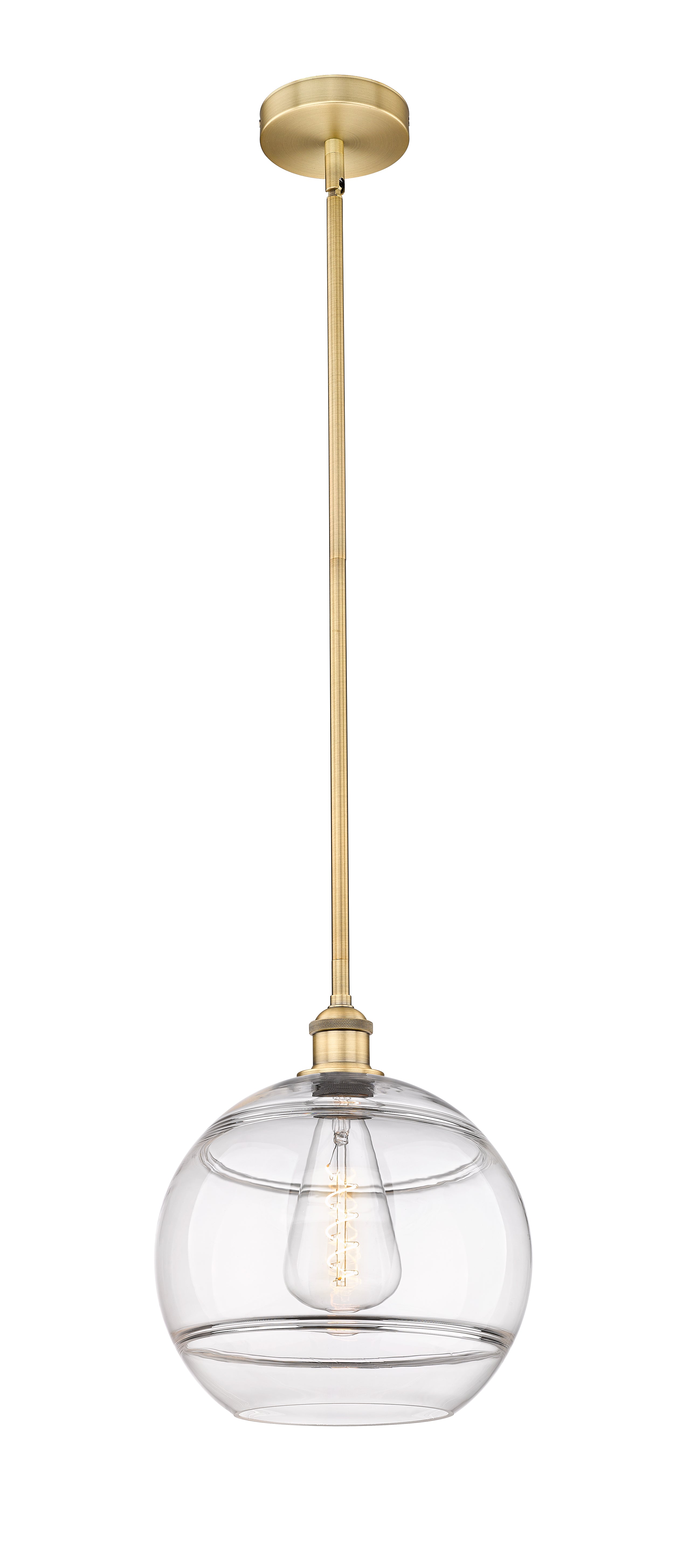 Edison Mini Pendant Antique Brass
