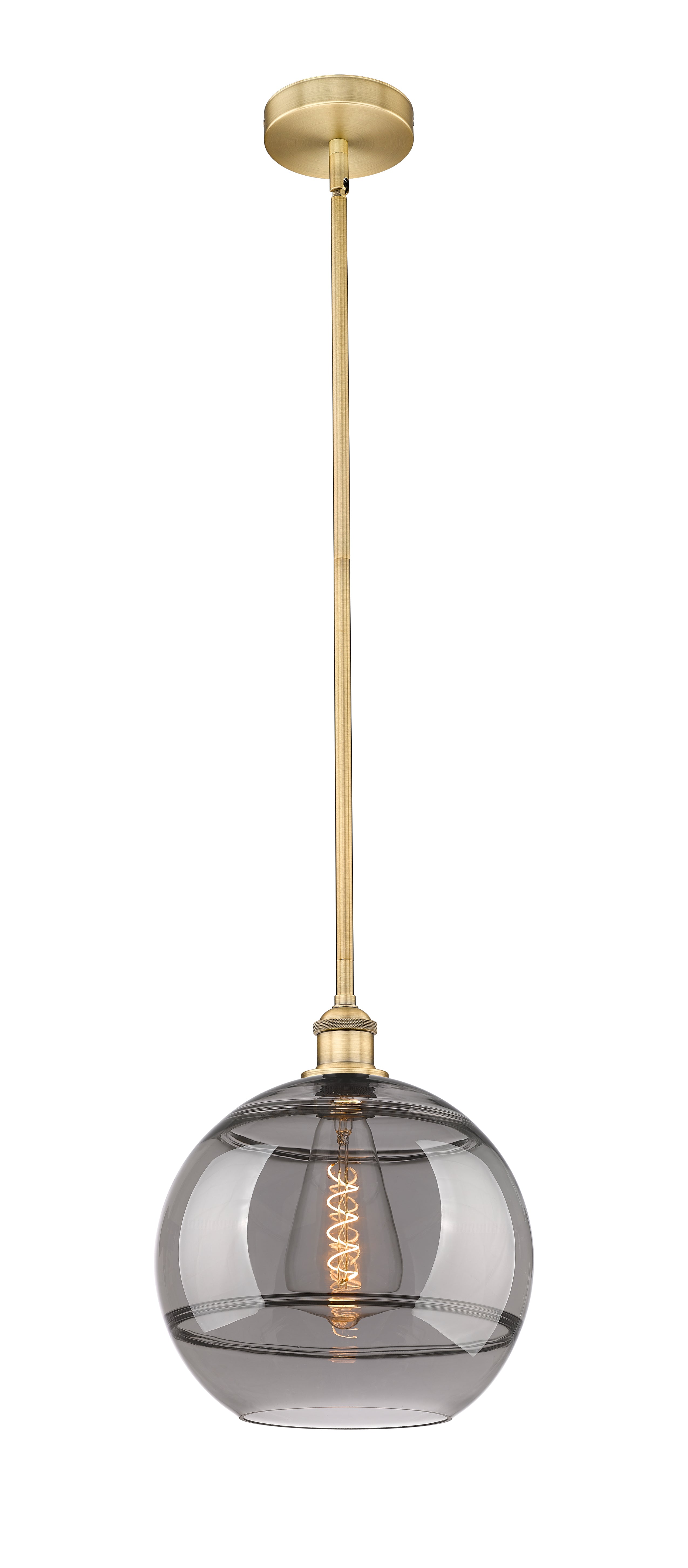 Edison Mini Pendant Antique Brass