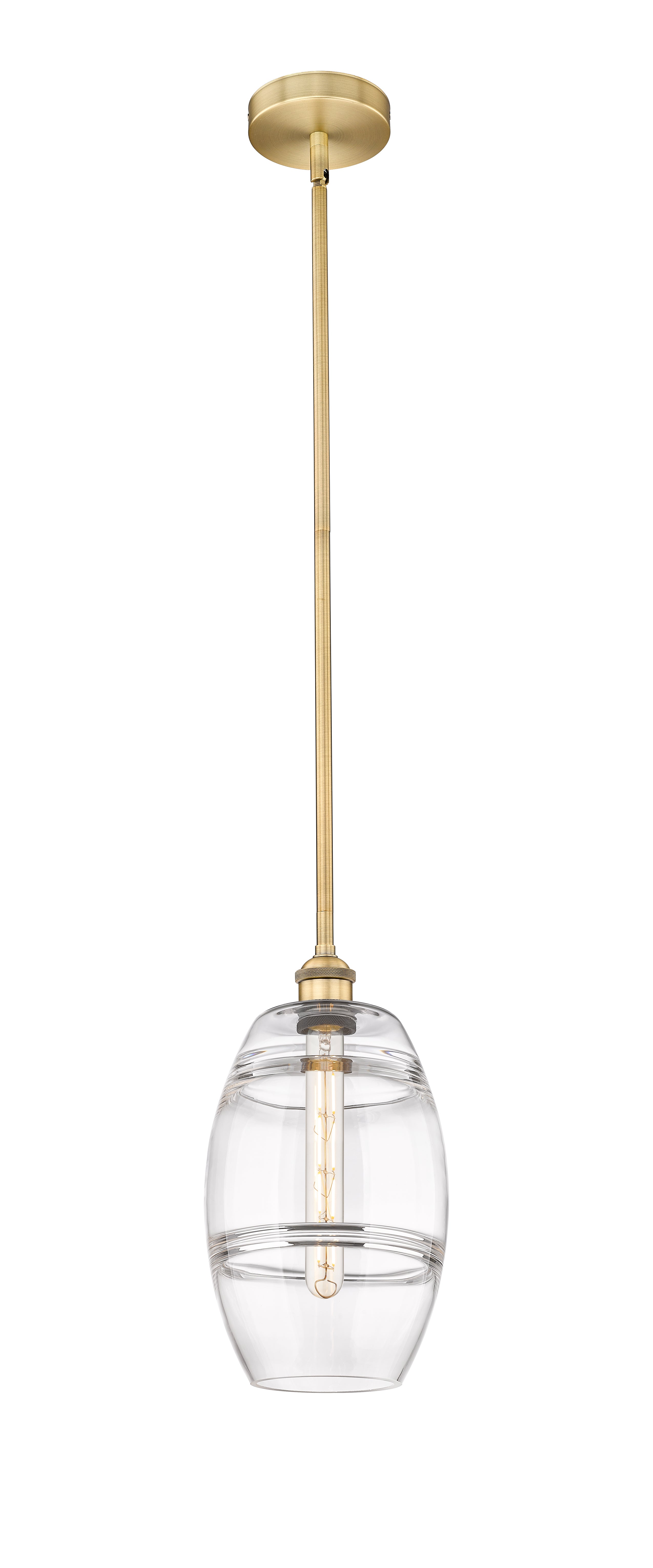 Edison Mini Pendant Antique Brass Finish
