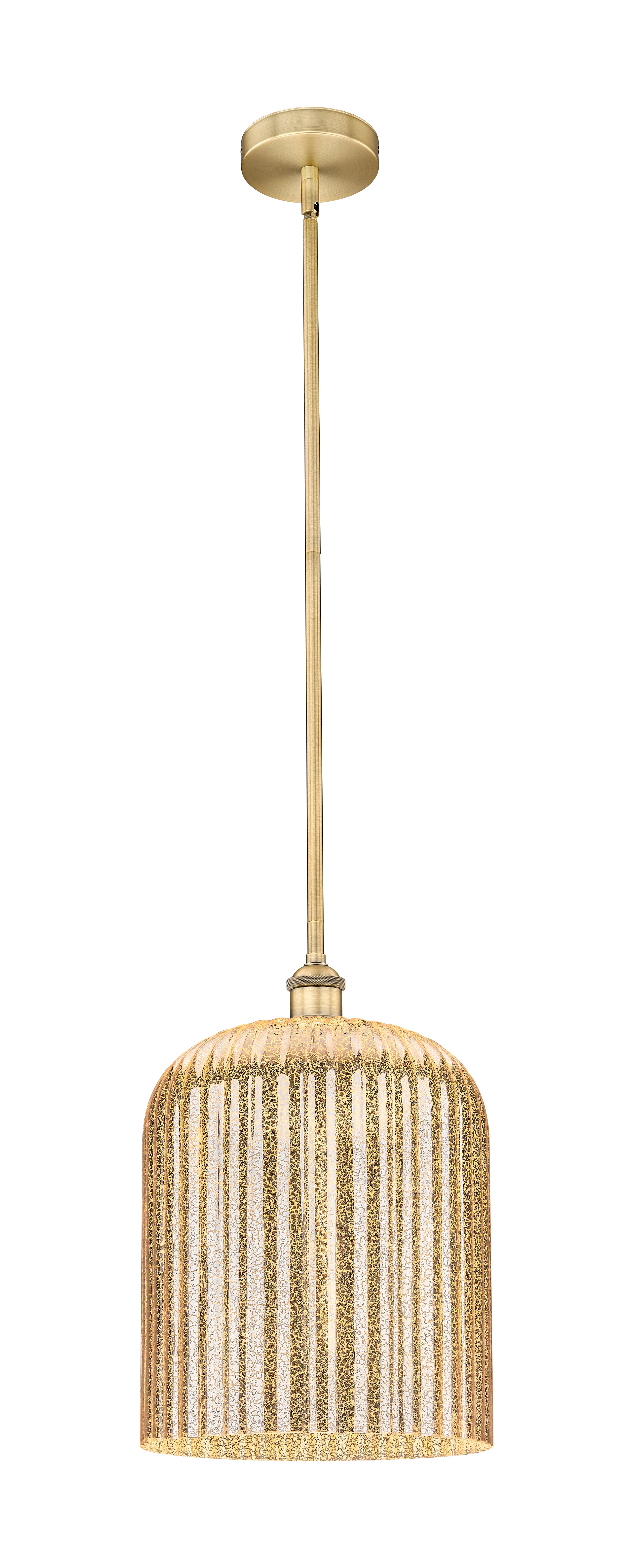 Edison Mini Pendant Antique Brass Finish