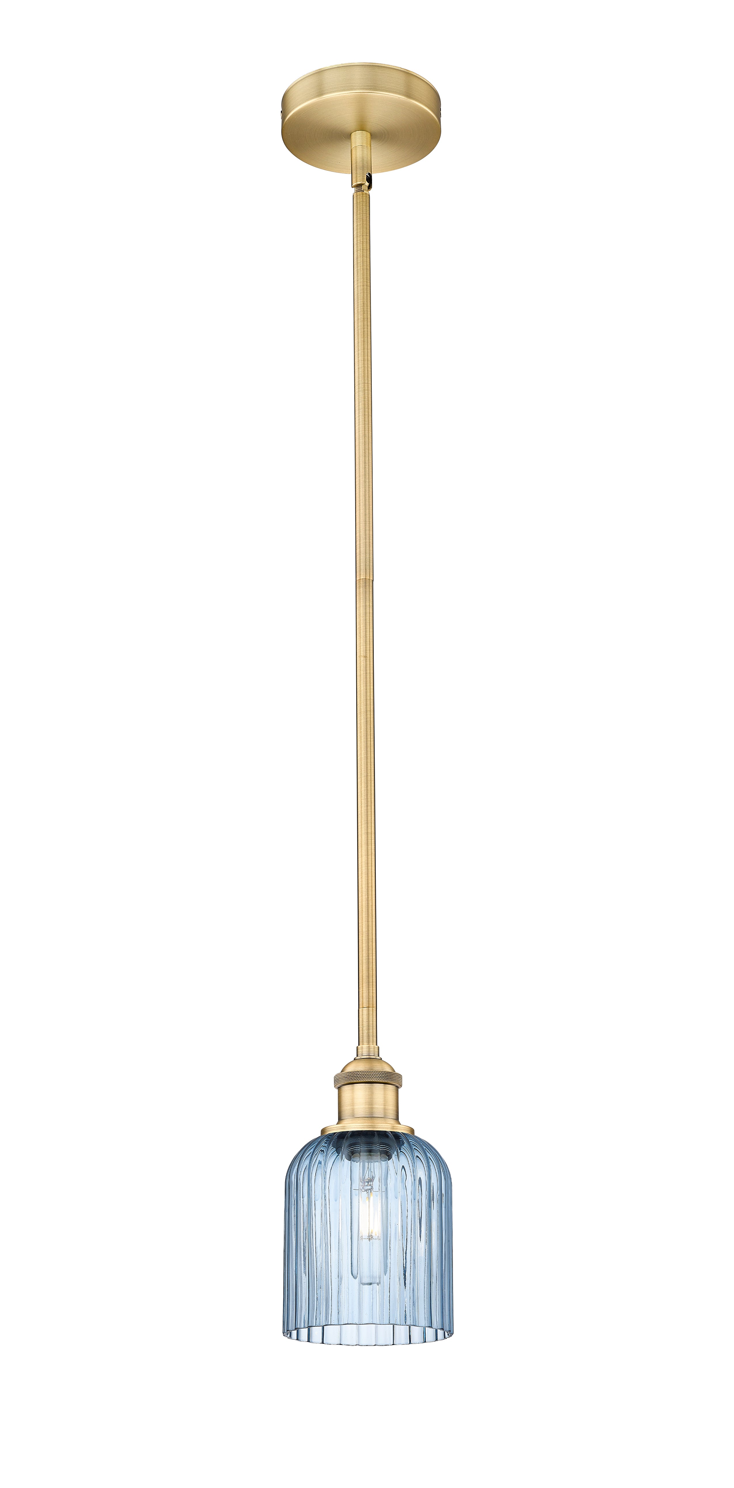 Edison Mini Pendant Antique Brass Finish