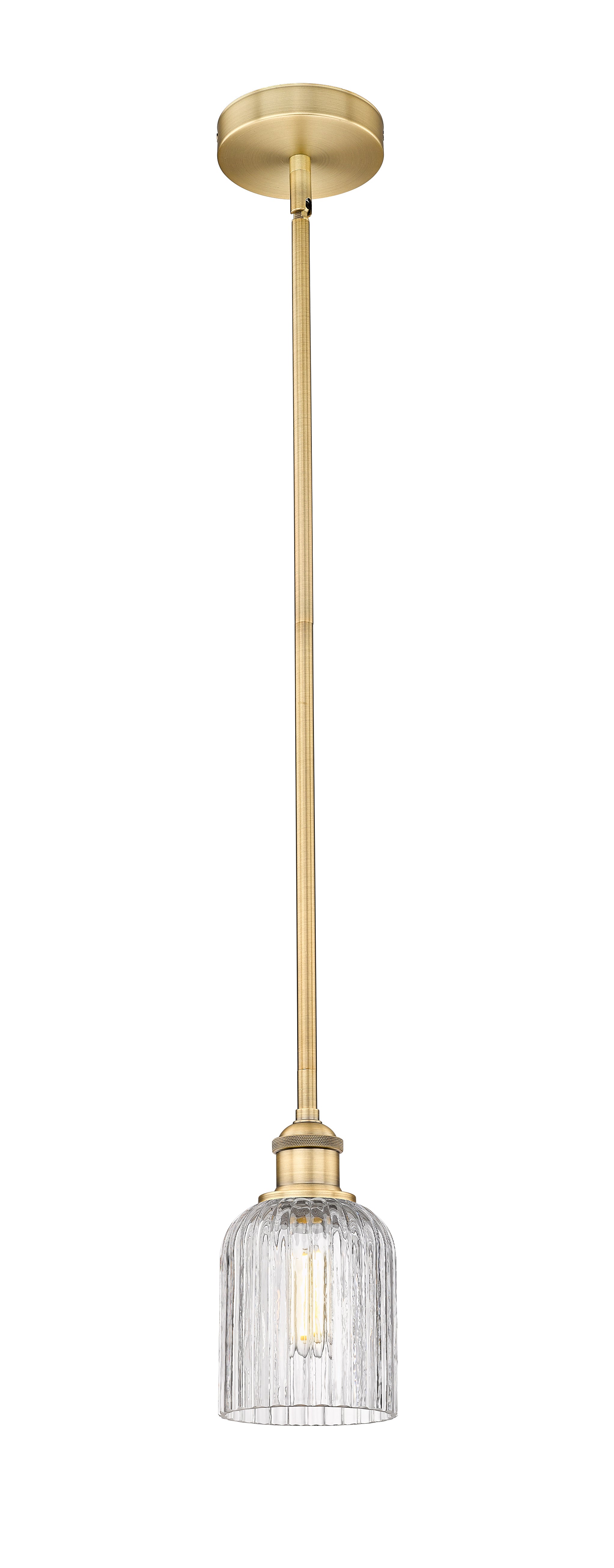 Edison Mini Pendant Antique Brass Finish