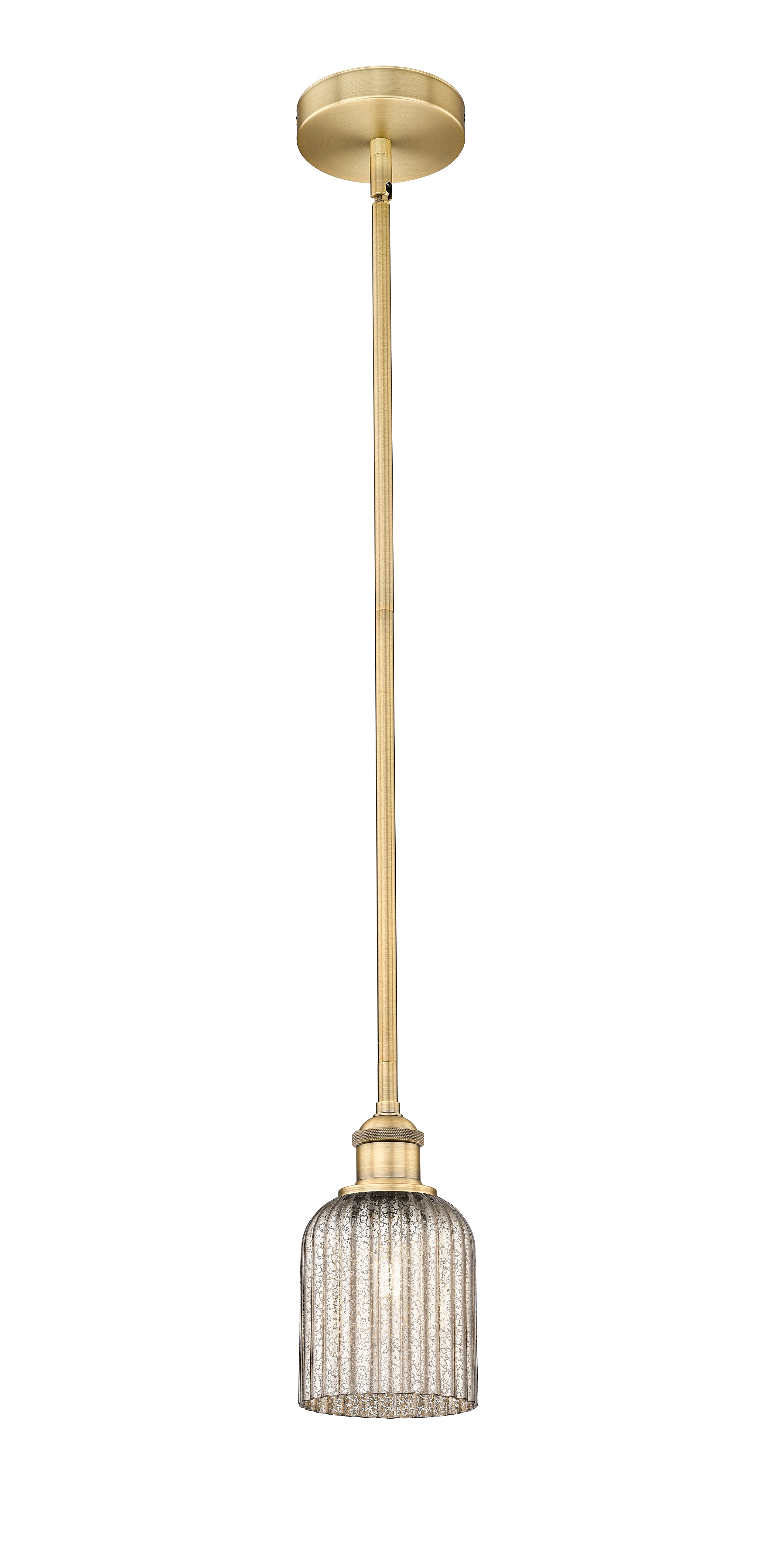 Edison Mini Pendant Antique Brass Finish