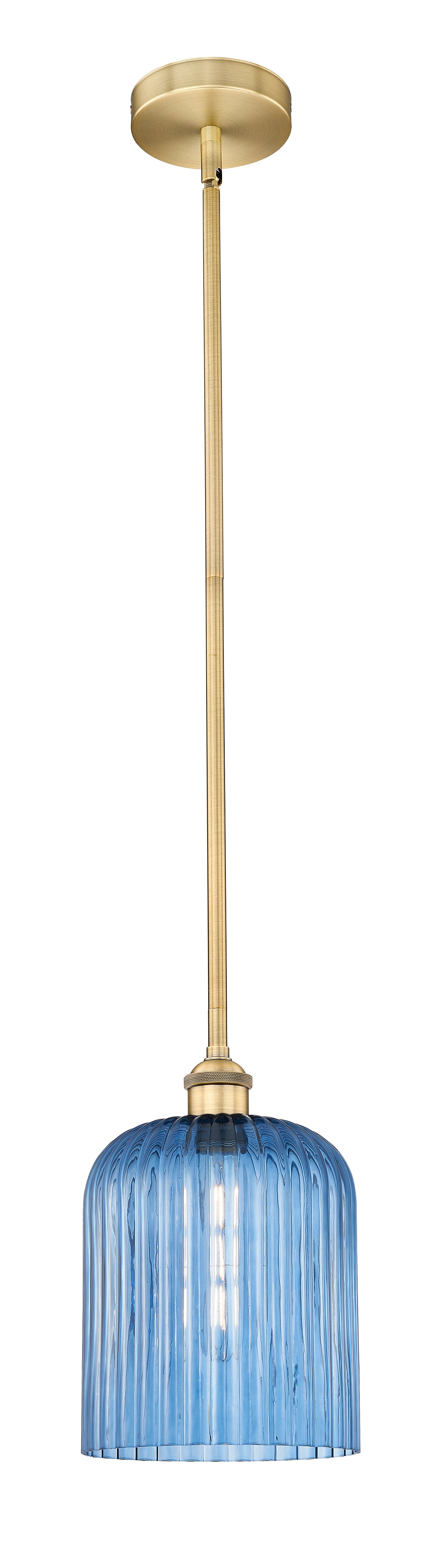 Edison Mini Pendant Antique Brass Finish