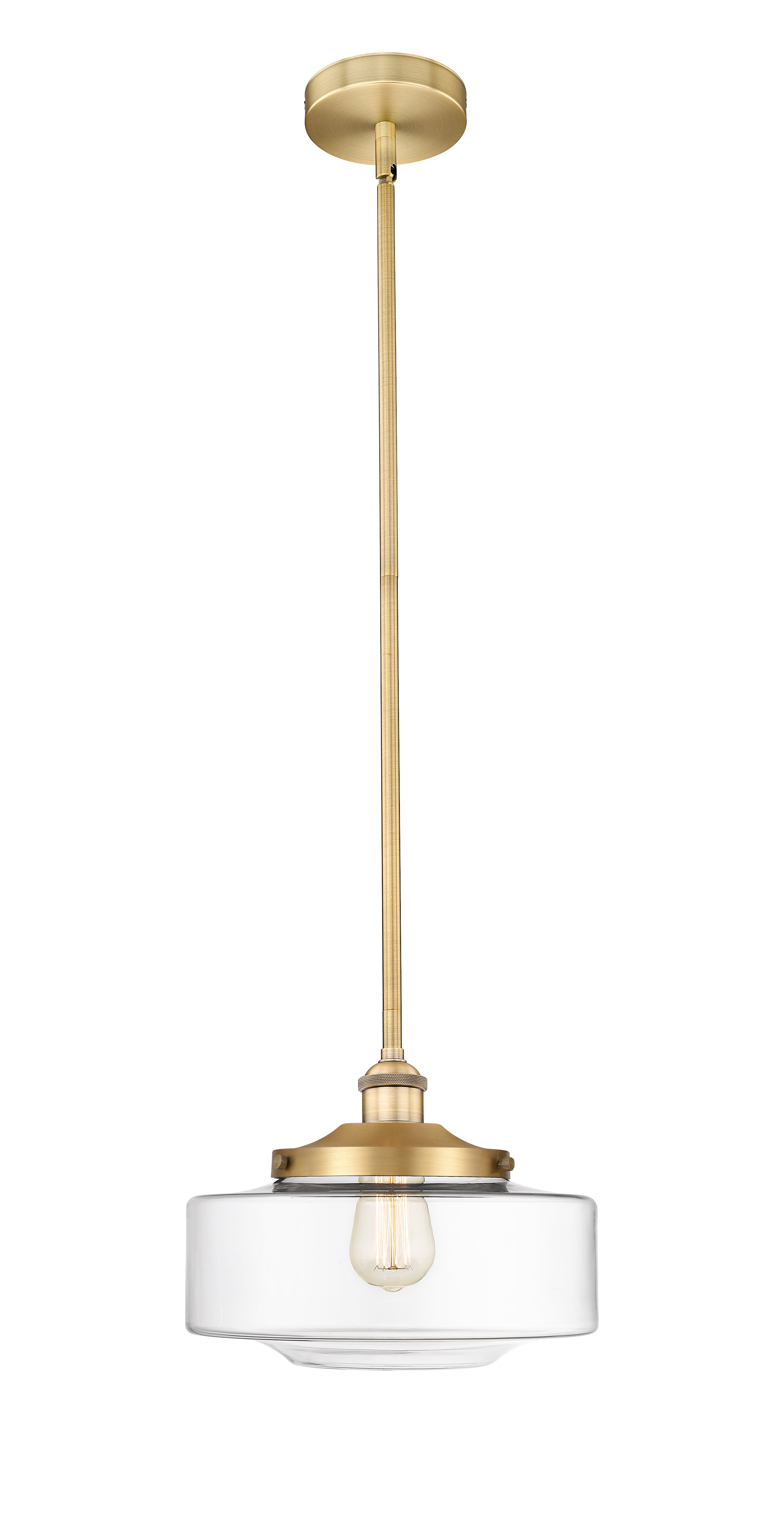 Edison Mini Pendant Antique Brass Finish