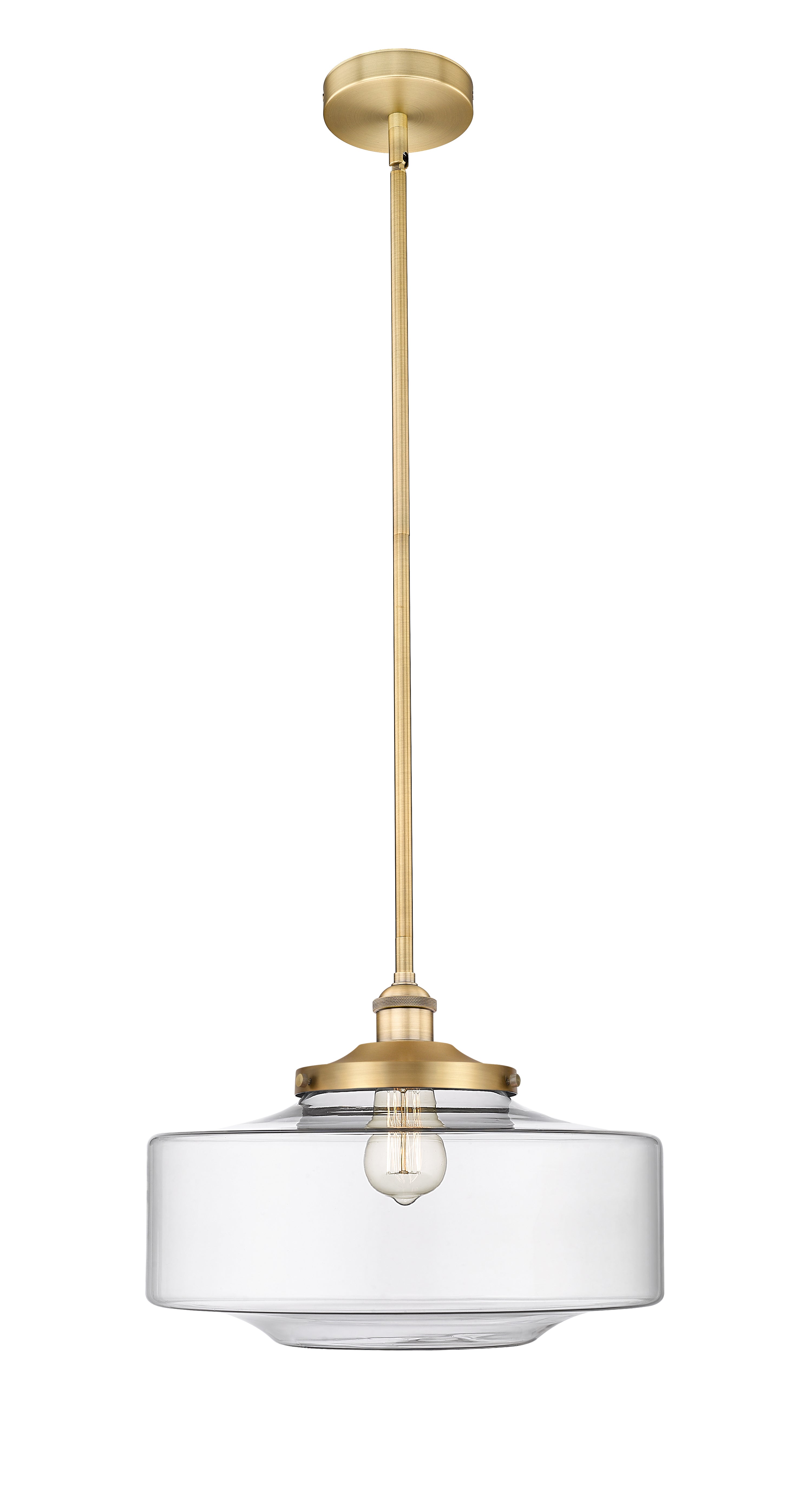 Edison Mini Pendant Cast Brass Dimmable