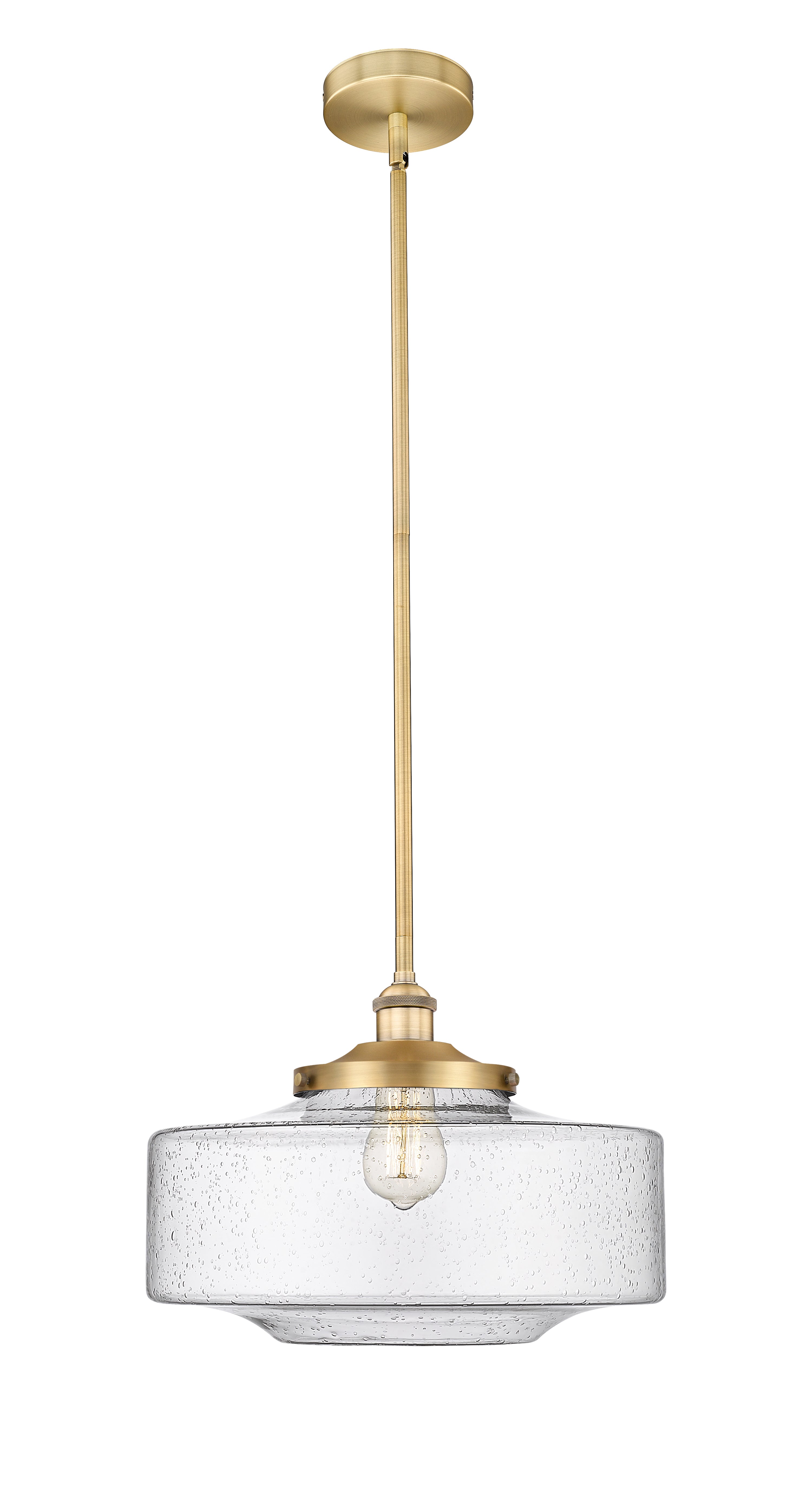 Edison Mini Pendant Cast Brass Dimmable