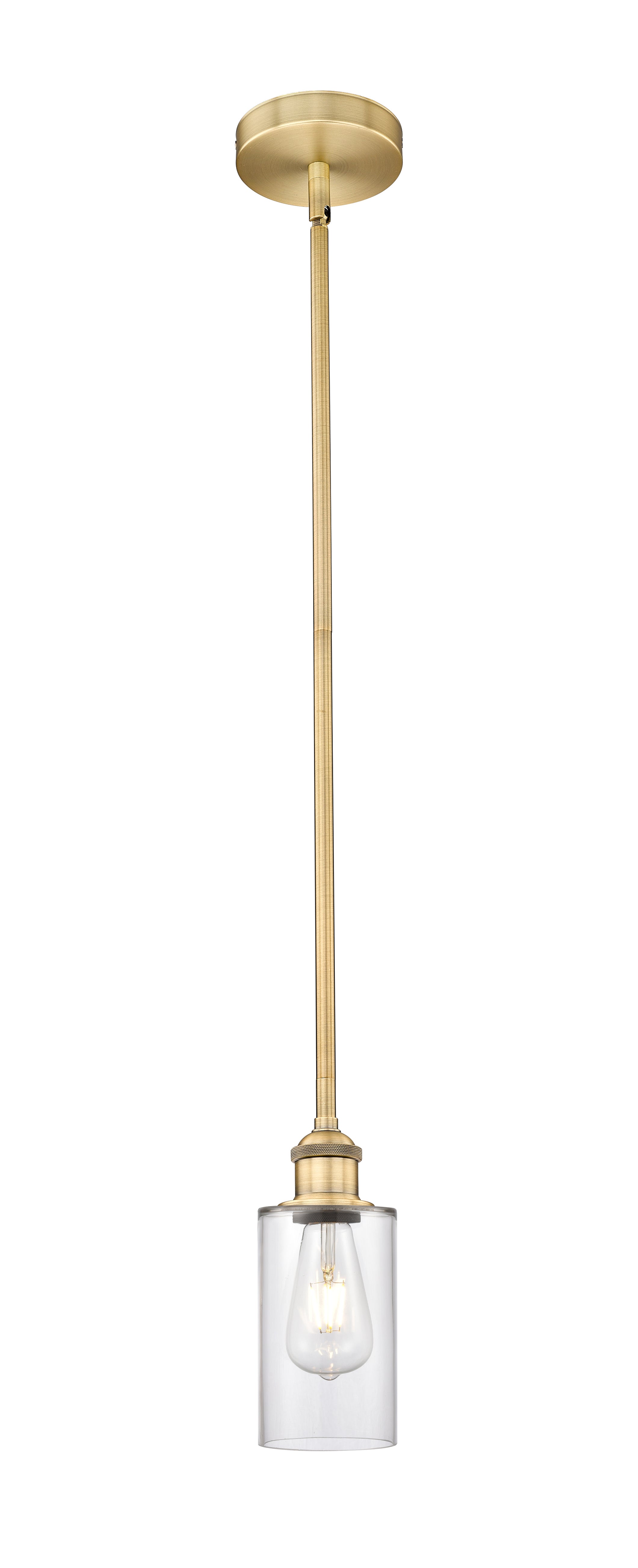 Edison Mini Pendant Antique Brass Finish