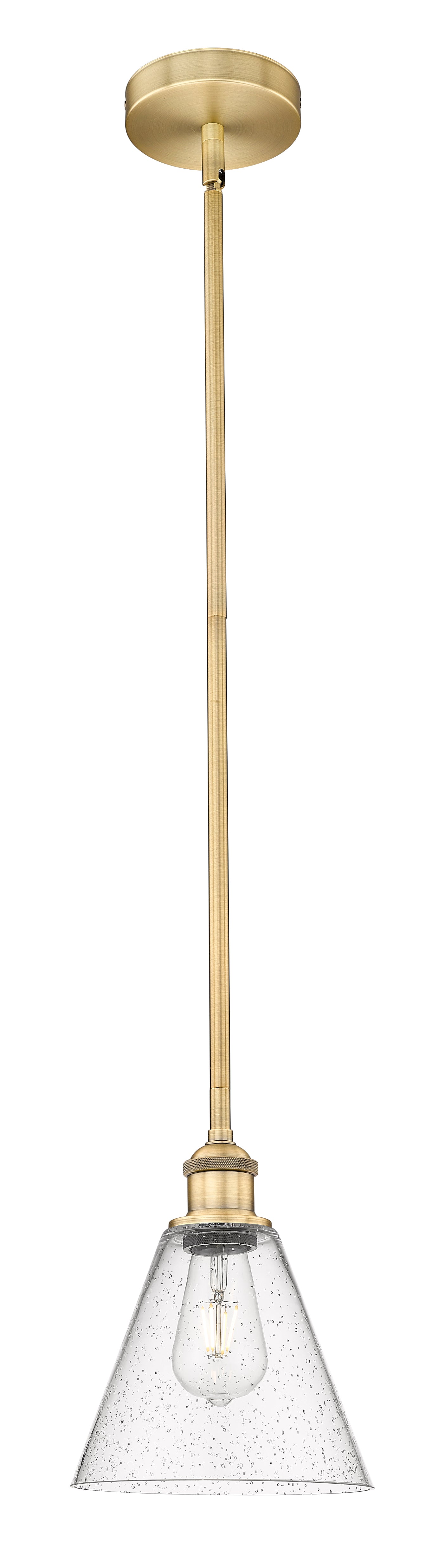 Edison Mini Pendant Antique Brass Finish