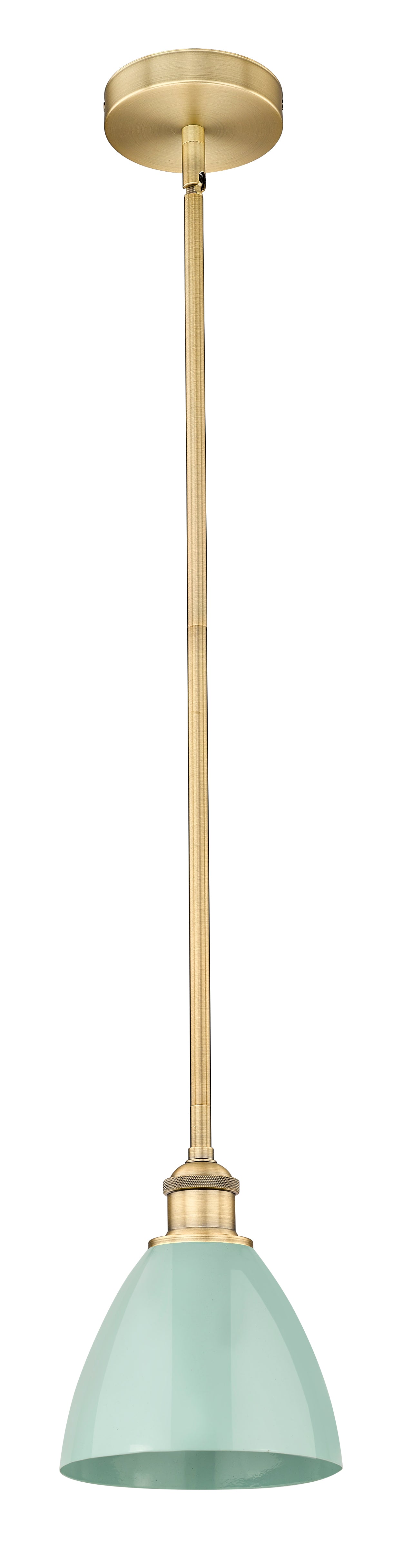 Edison Mini Pendant Antique Brass Finish