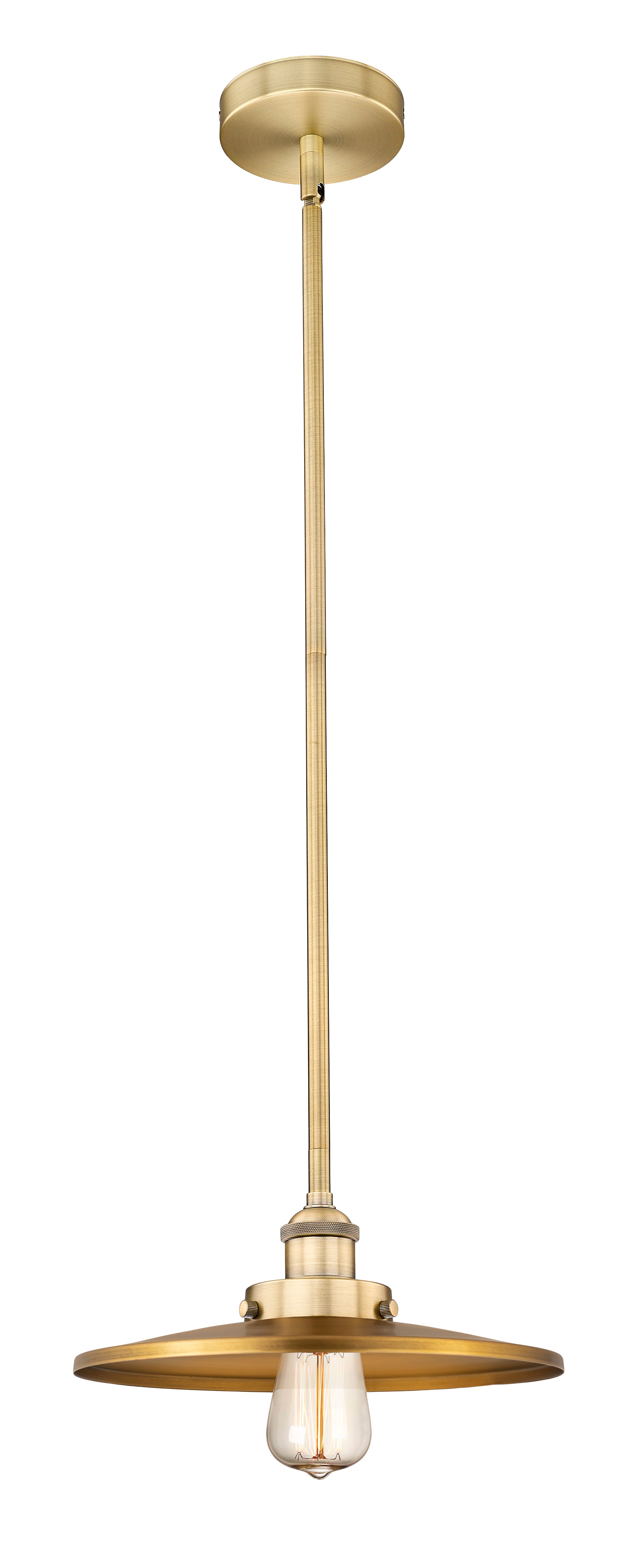 Edison Mini Pendant Antique Brass Finish