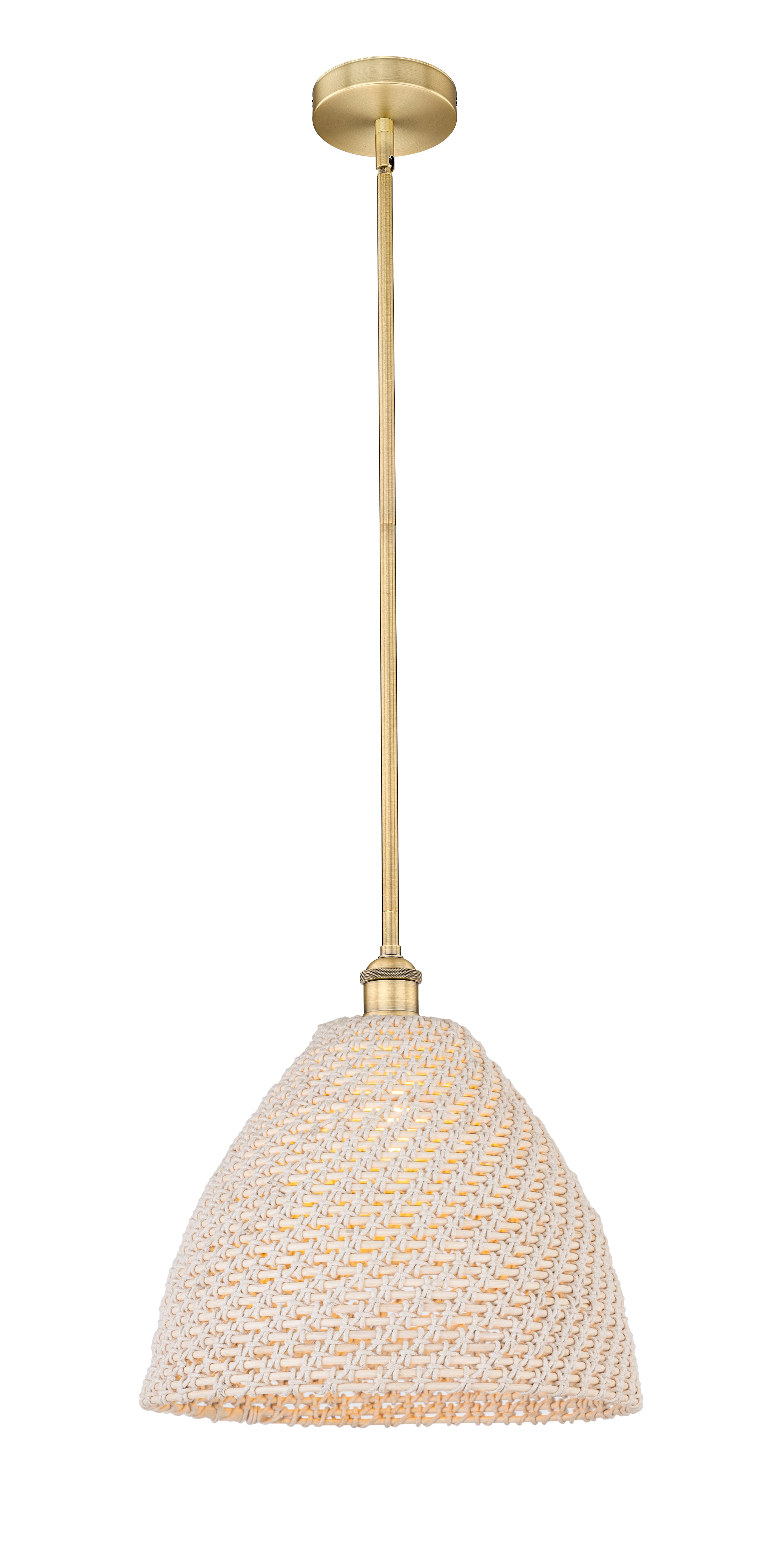 Edison Mini Pendant Antique Brass Finish