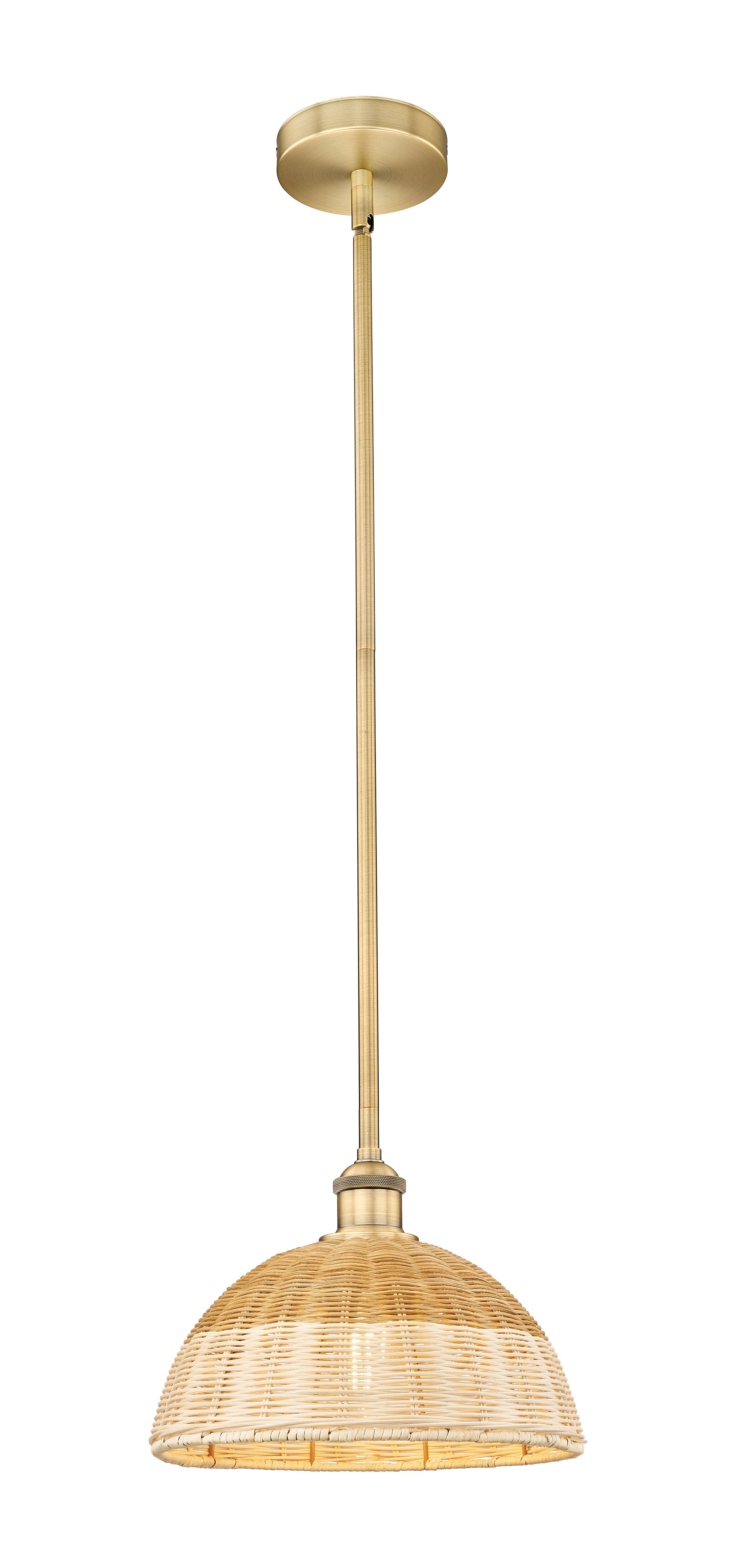 Edison Mini Pendant Antique Brass Finish