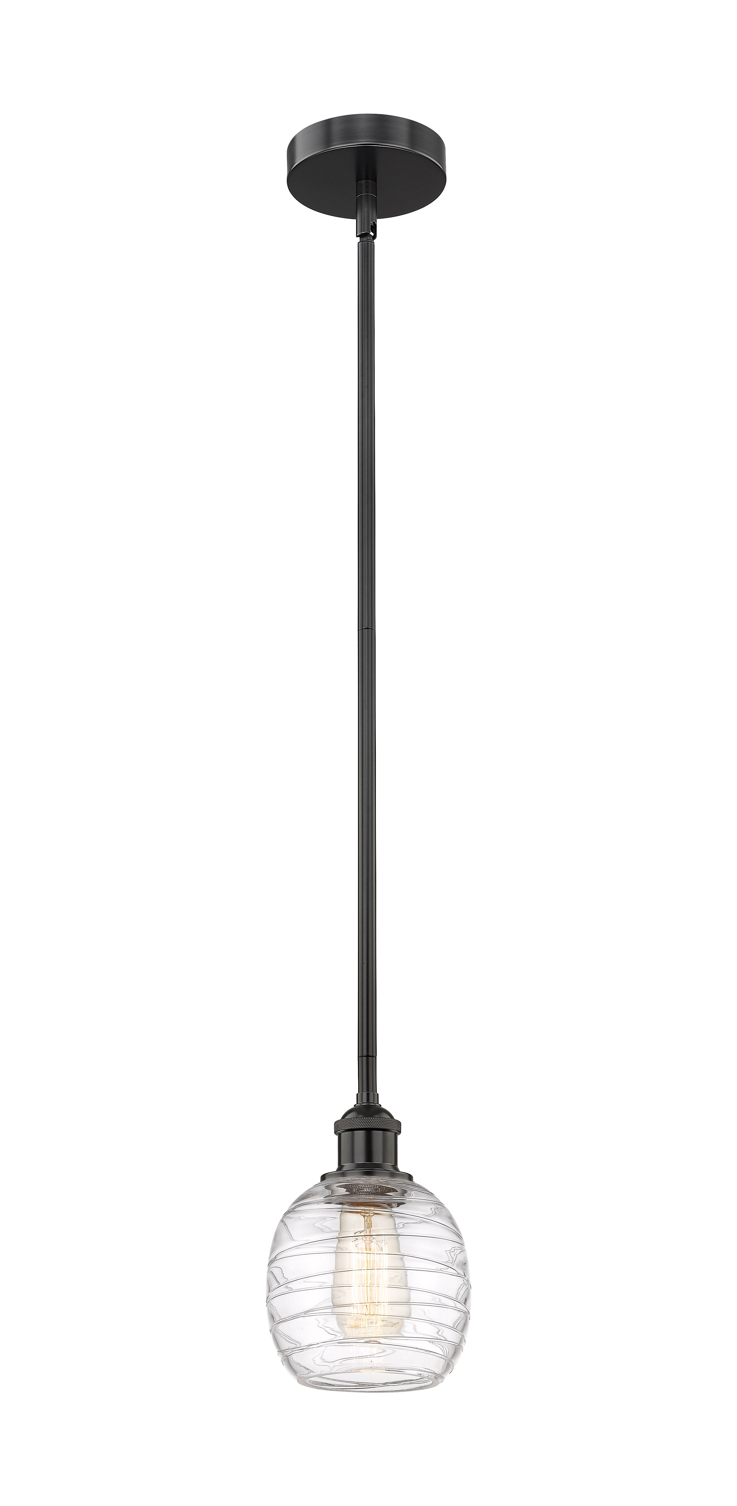 Edison Mini Pendant Antique Brass Finish