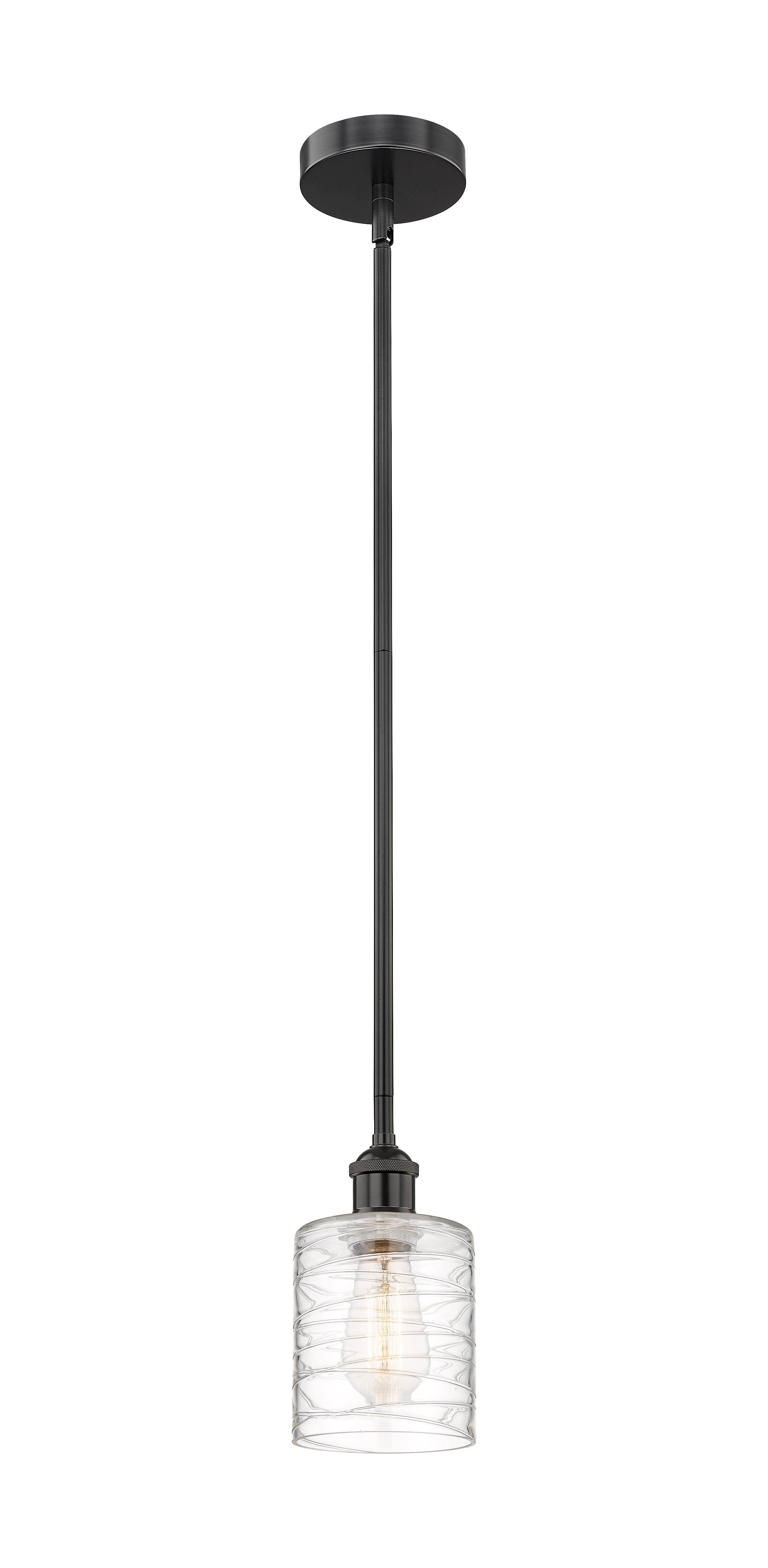 Edison Mini Pendant Antique Brass Finish
