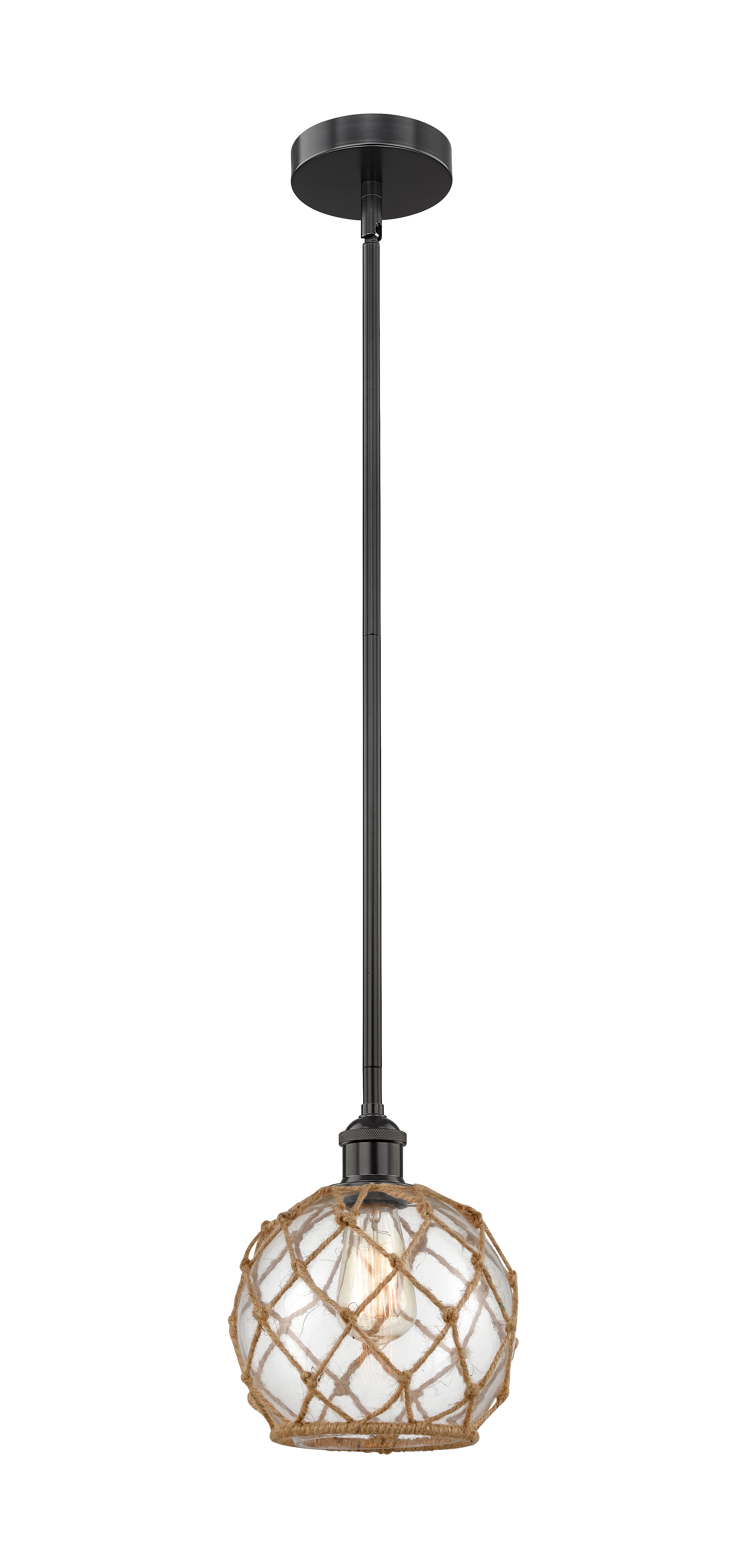 Edison Mini Pendant Antique Brass Cast