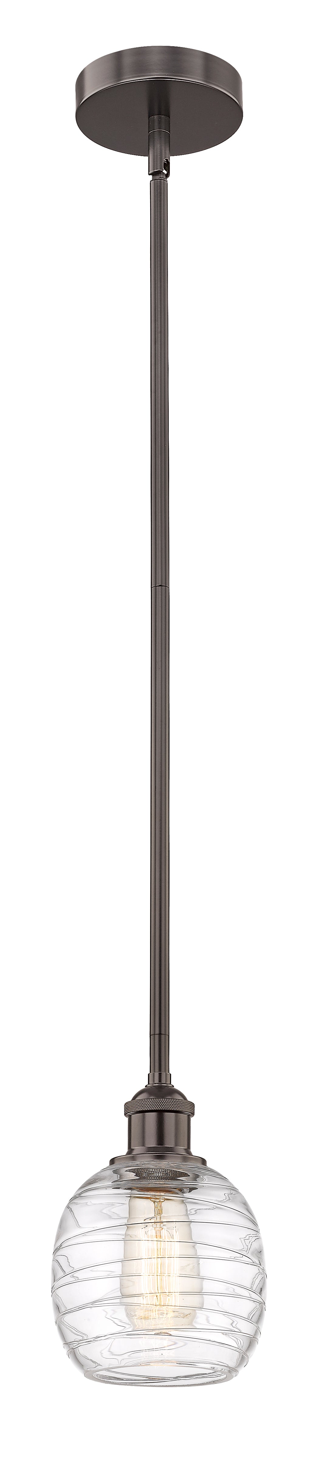 Edison Mini Pendant Antique Brass Finish