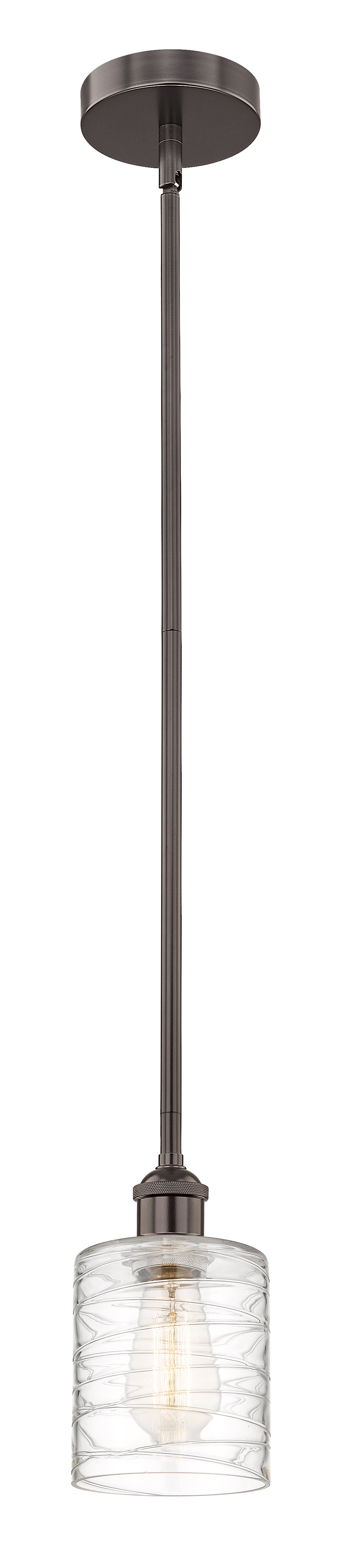 Edison Mini Pendant Antique Brass Finish