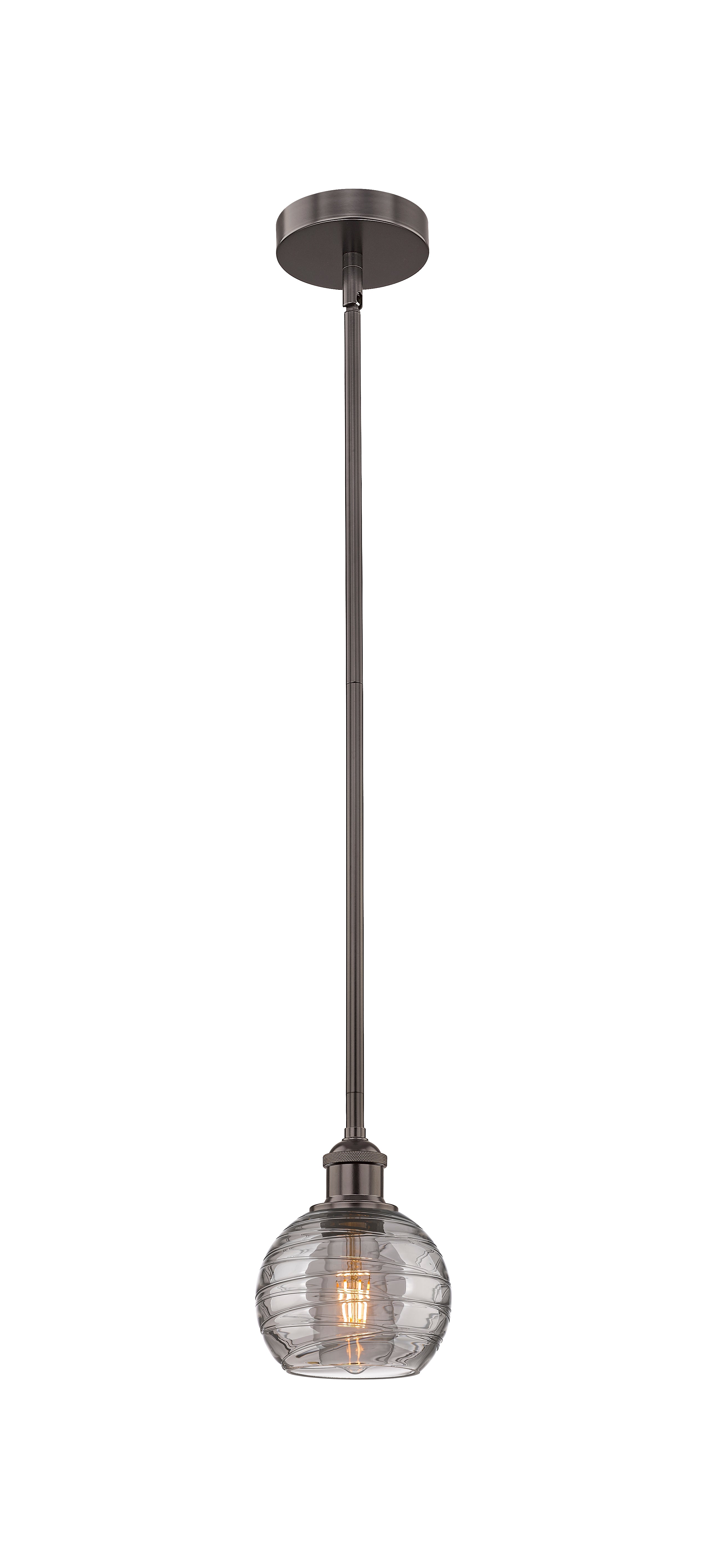 Edison Mini Pendant Antique Brass Finish