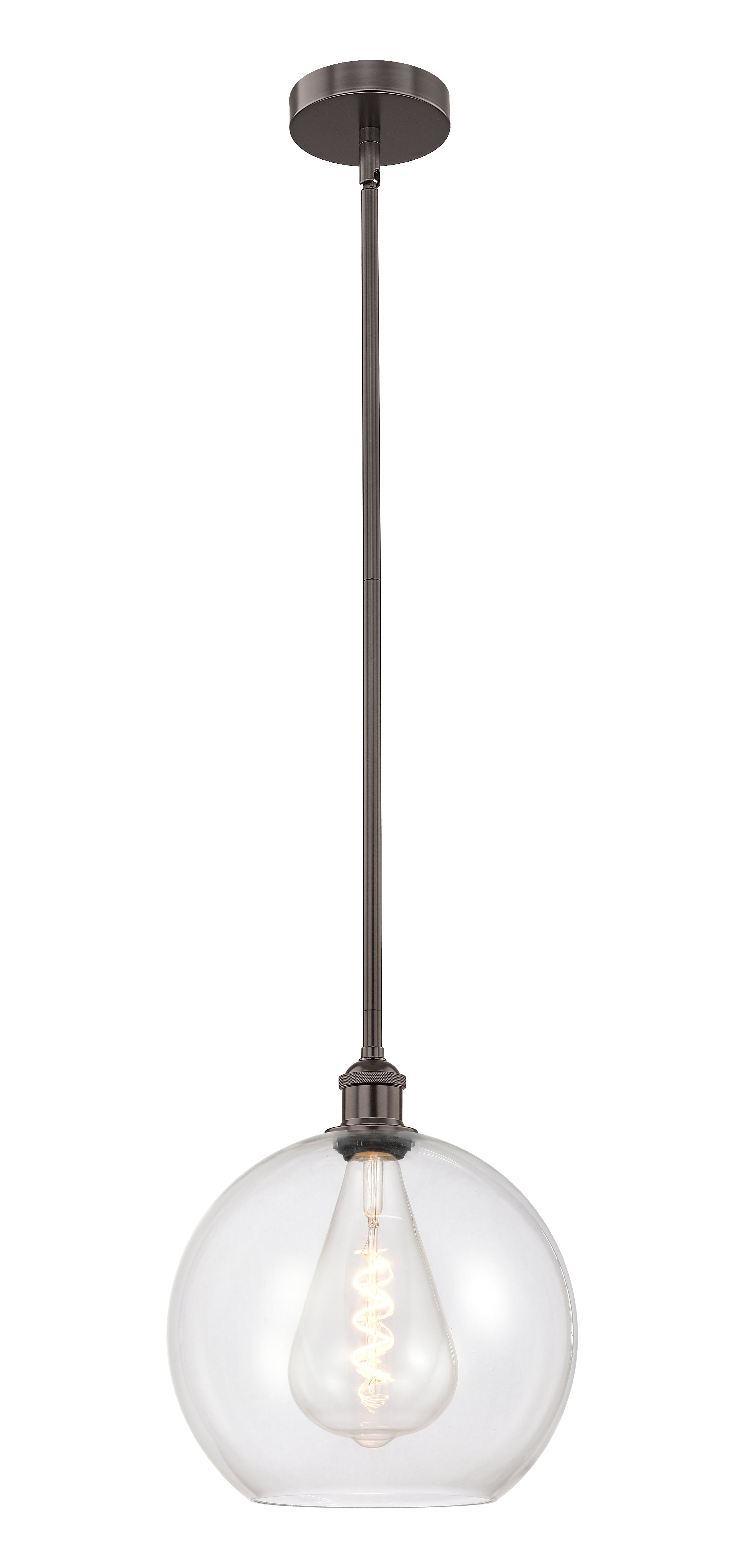 Edison Mini Pendant Antique Brass Finish