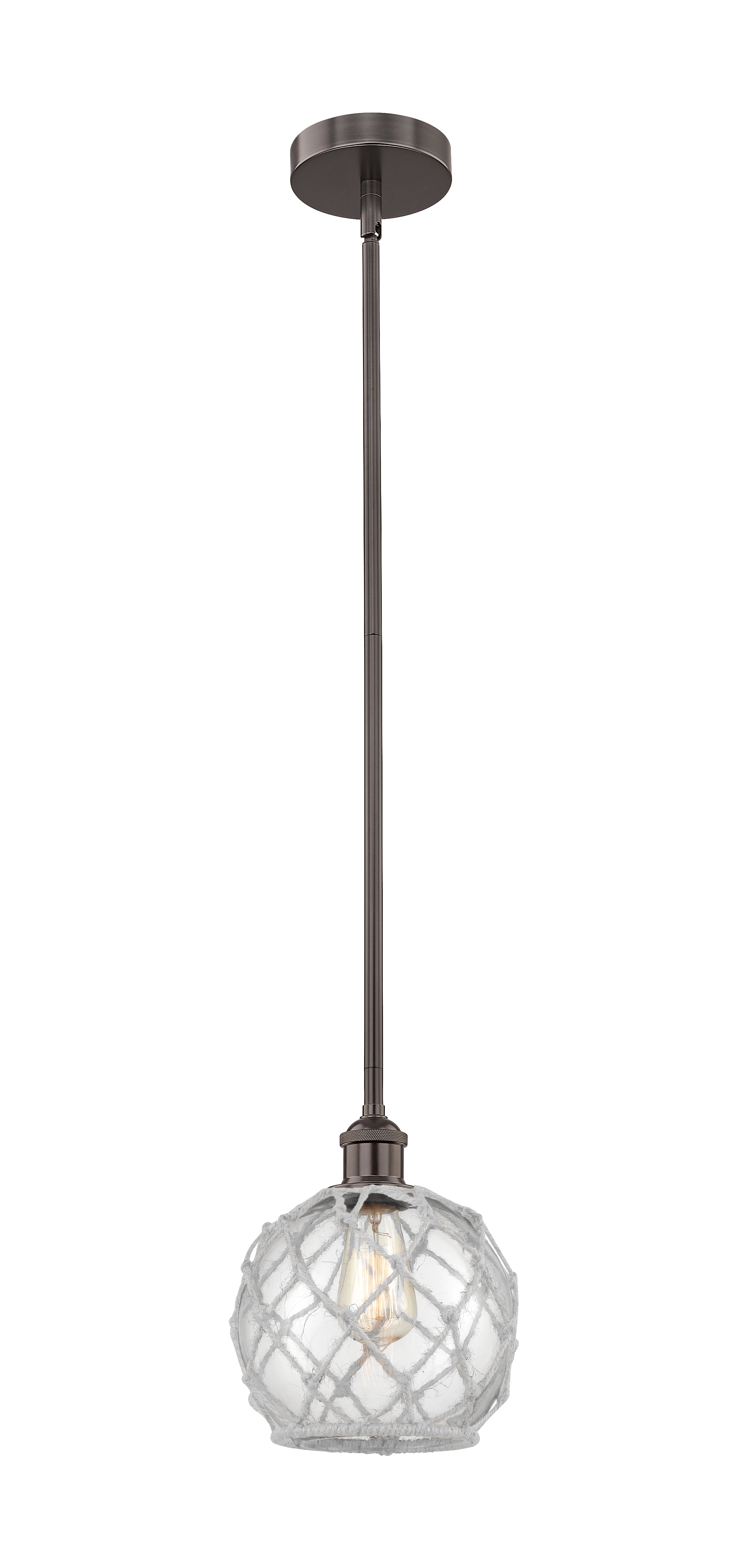 Edison Mini Pendant Antique Brass Cast