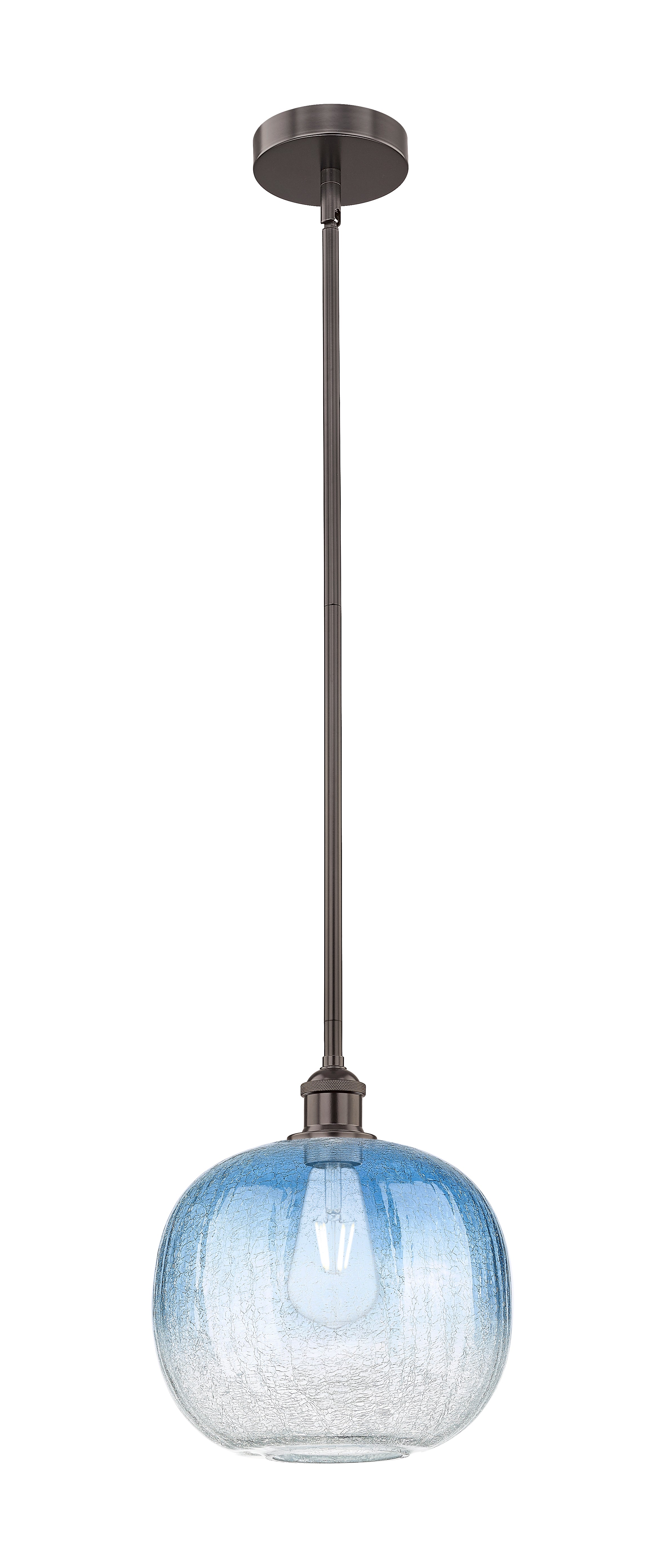 Edison Mini Pendant Antique Brass Cast