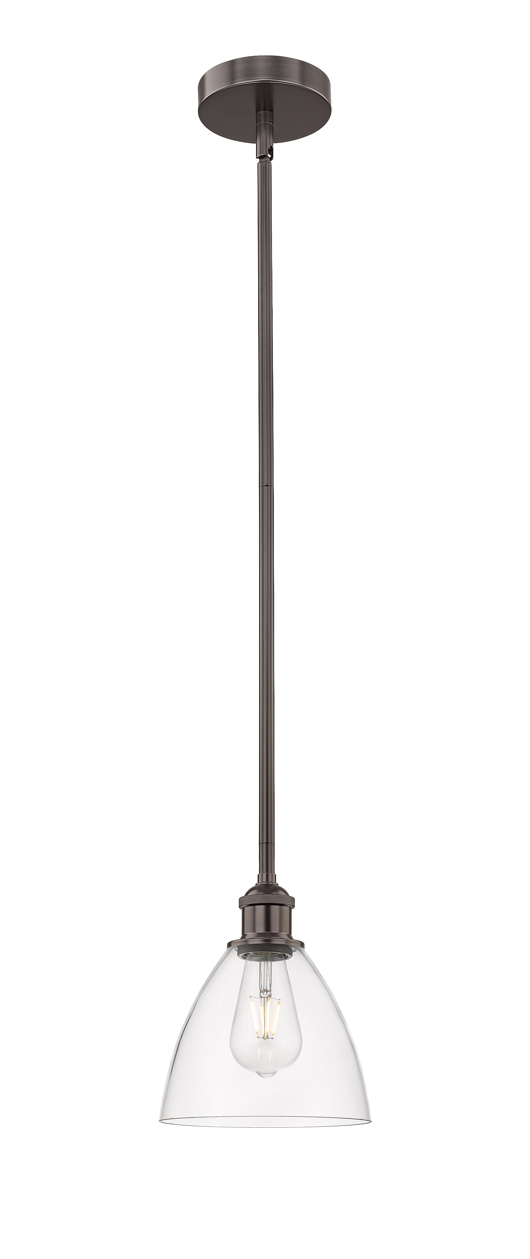 Edison Mini Pendant Antique Brass Finish