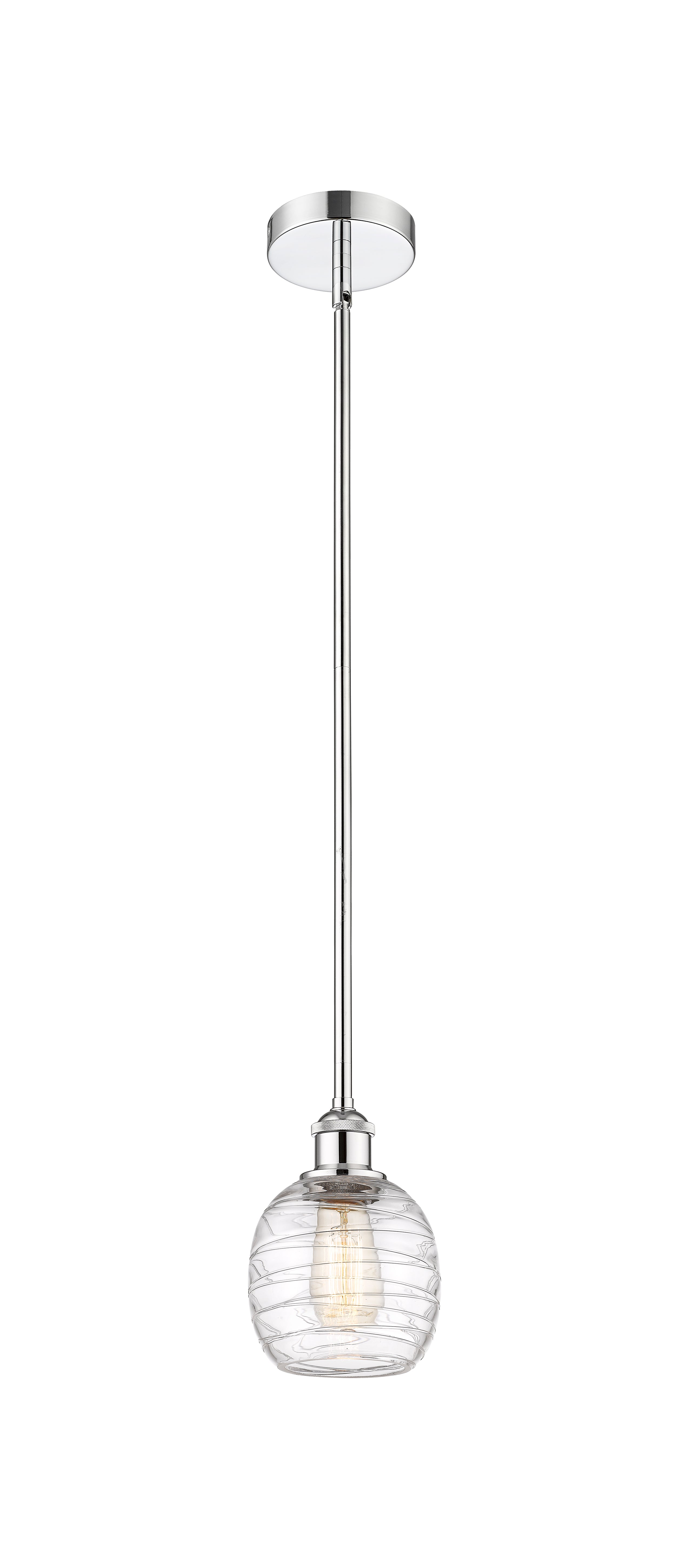 Edison Mini Pendant Antique Brass Finish