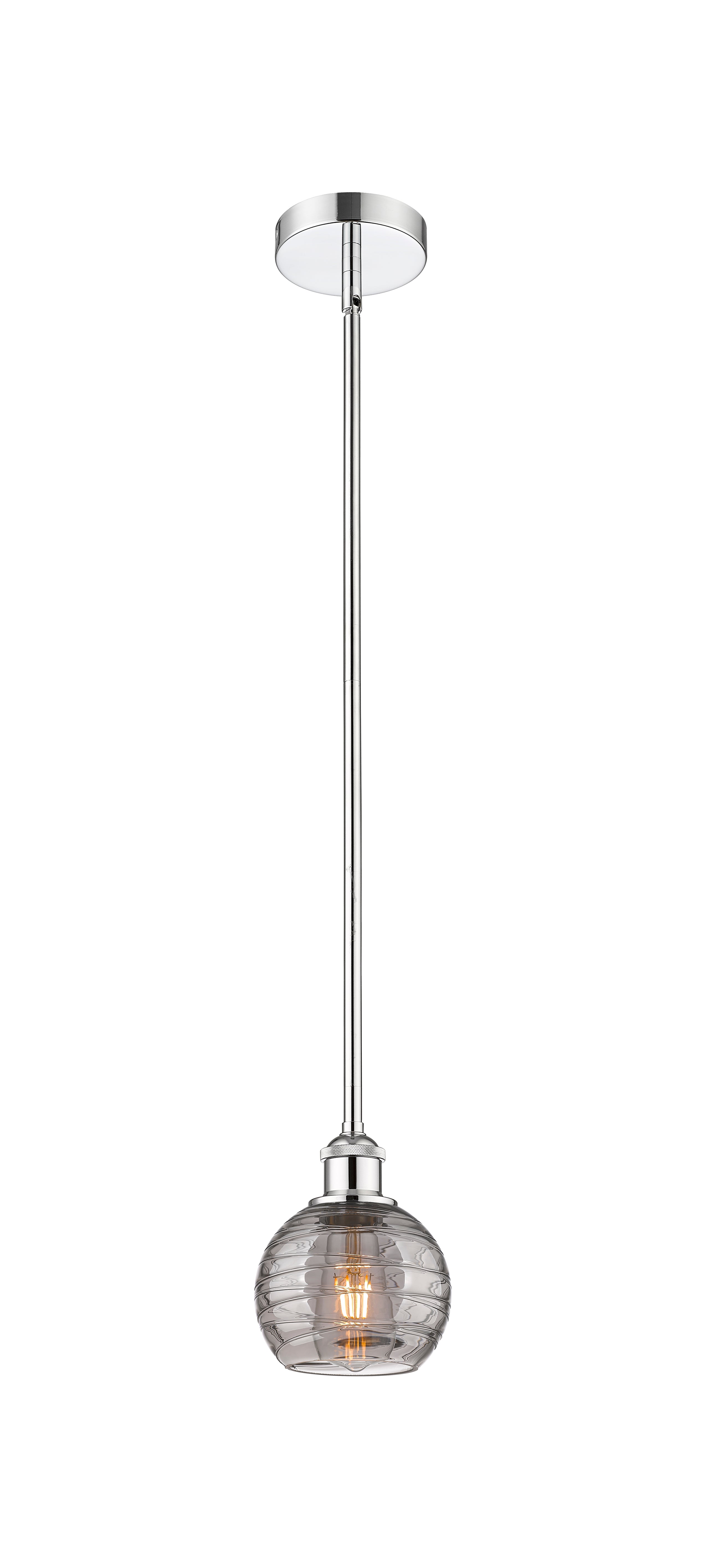 Edison Mini Pendant Antique Brass Finish