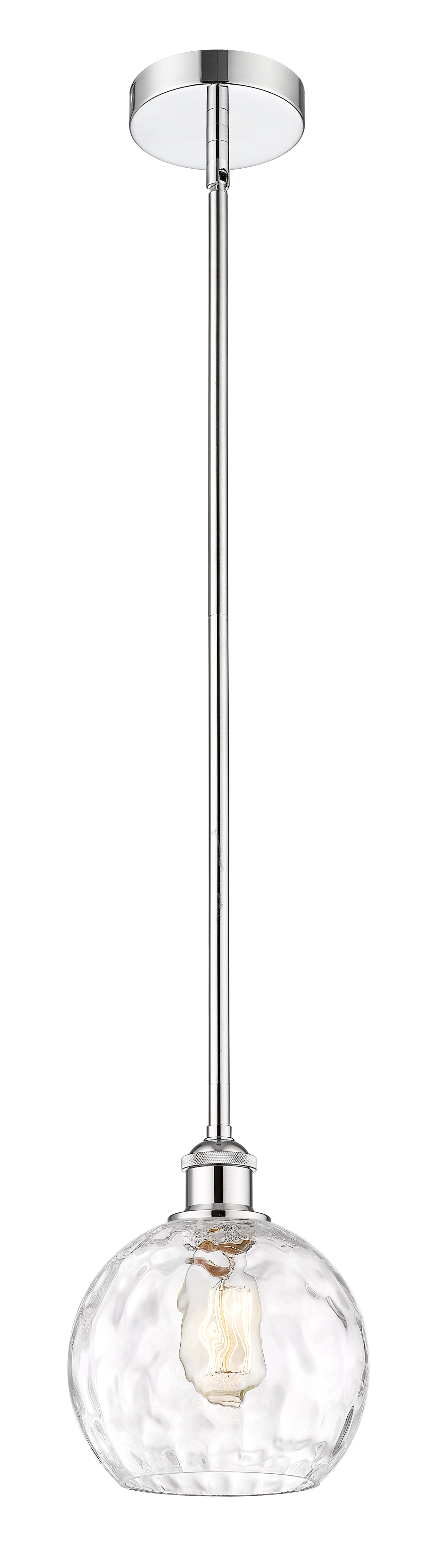 Edison Mini Pendant Antique Brass 8 Inch