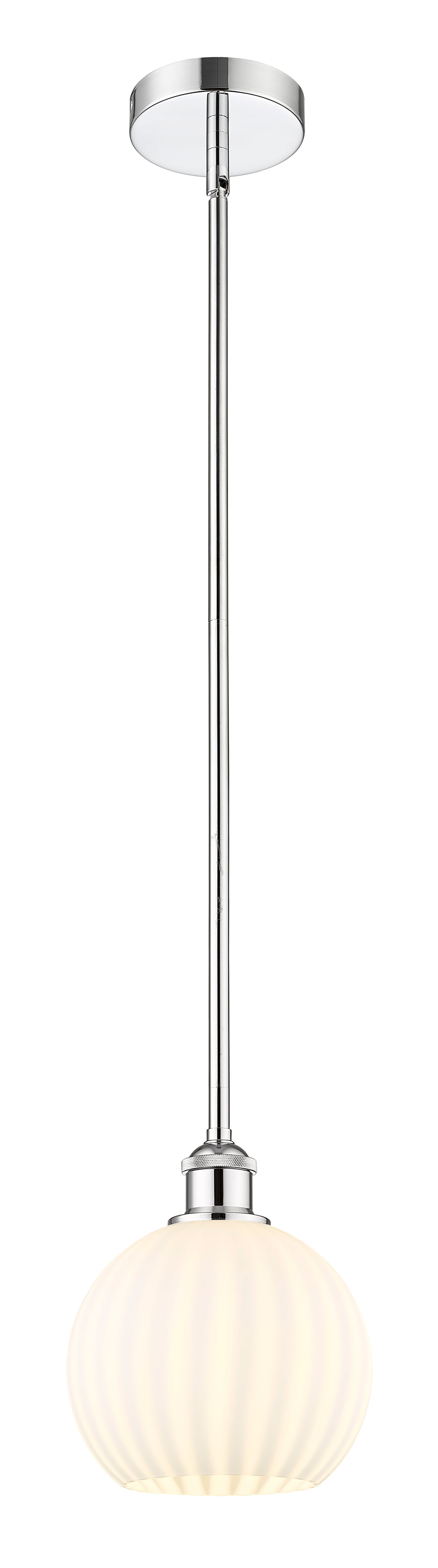 Edison Mini Pendant Antique Brass 8 Inch