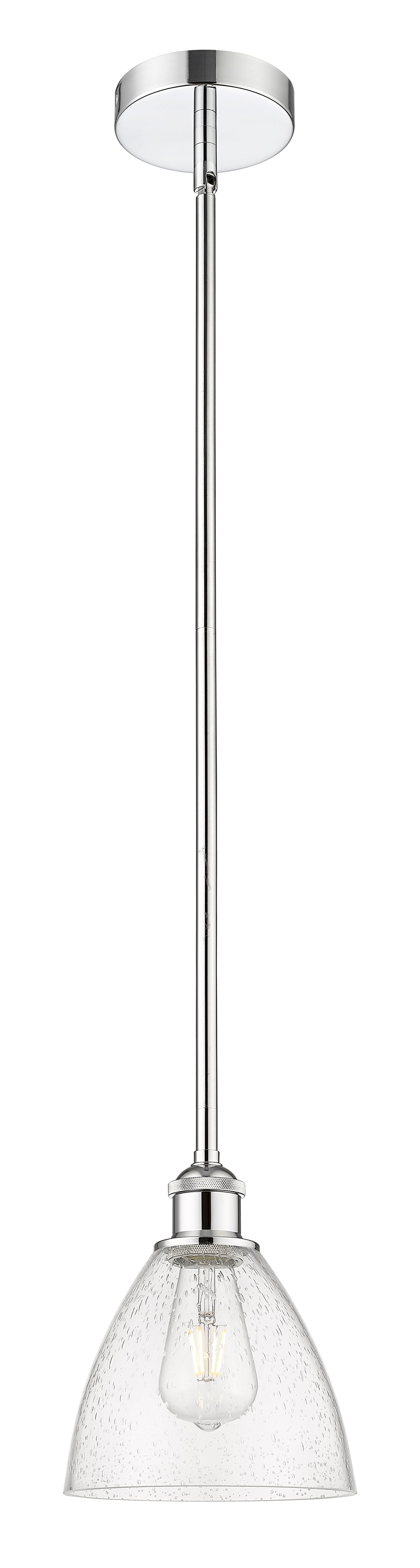Edison Mini Pendant Antique Brass 9 Inches