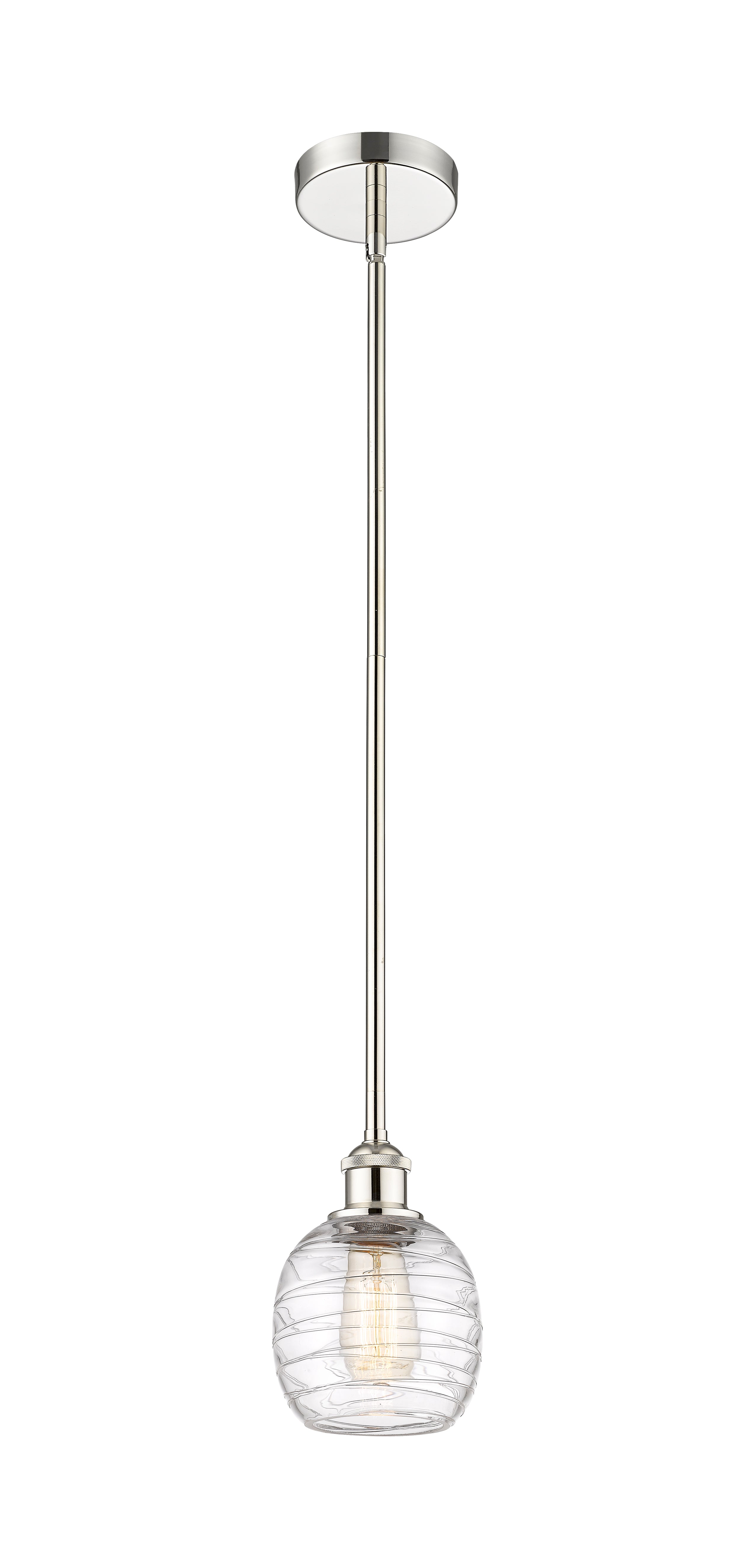 Edison Mini Pendant Antique Brass Finish