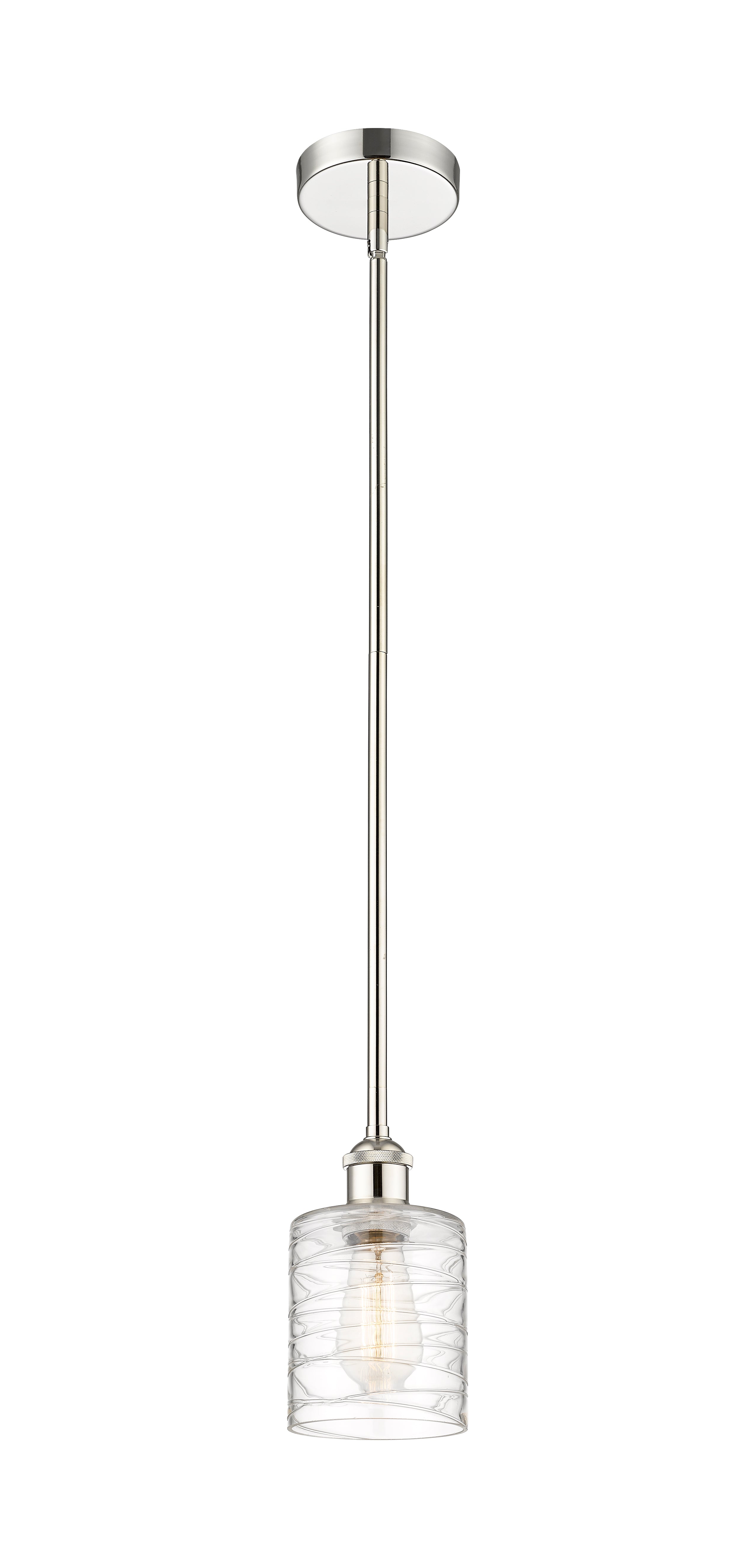 Edison Mini Pendant Antique Brass Finish