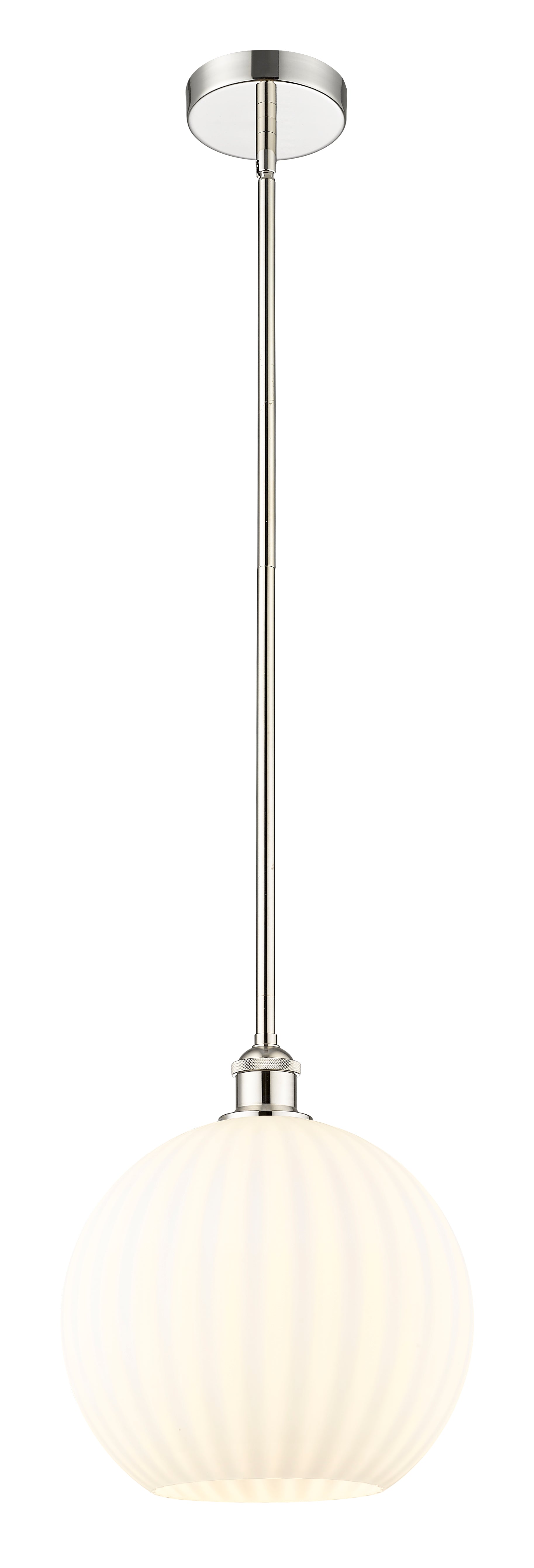 Edison Mini Pendant Cast Brass 12 Inch