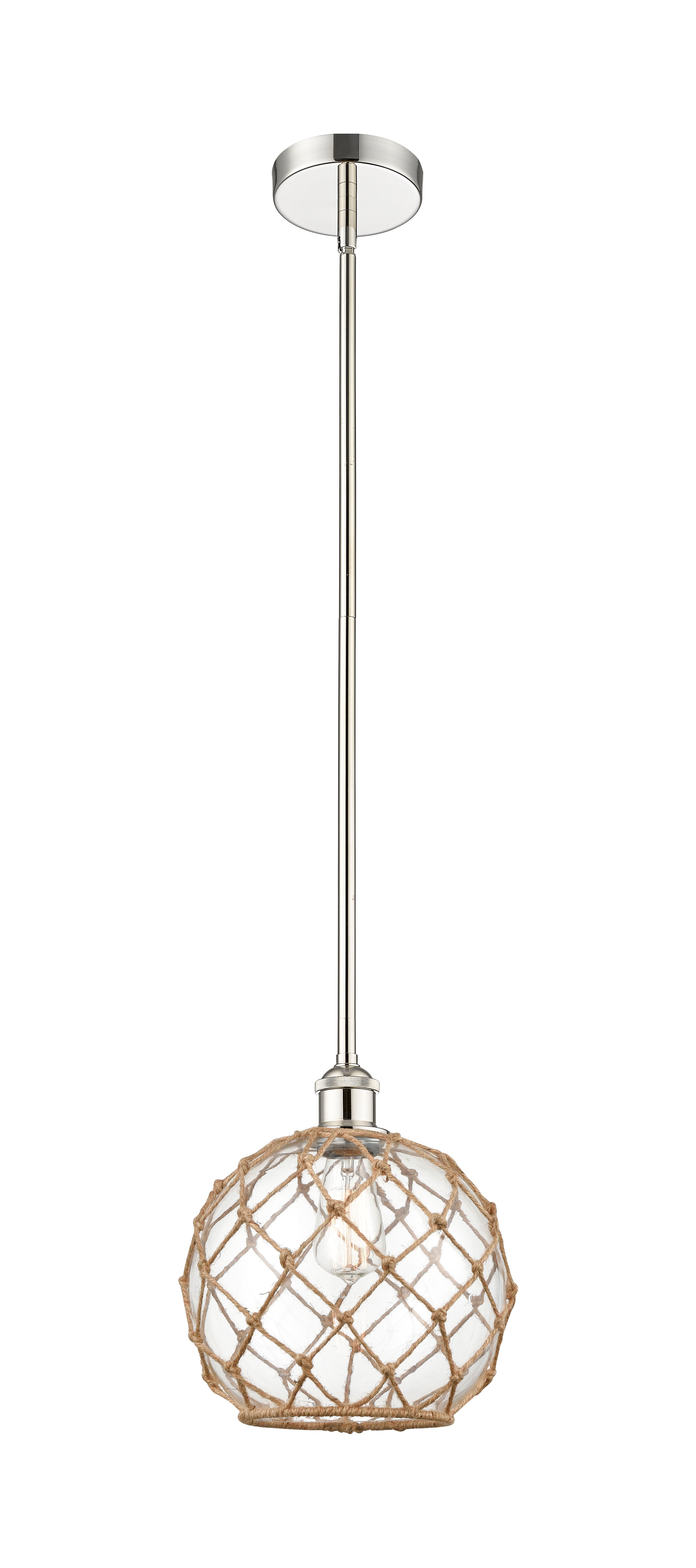 Edison Mini Pendant Antique Brass Finish