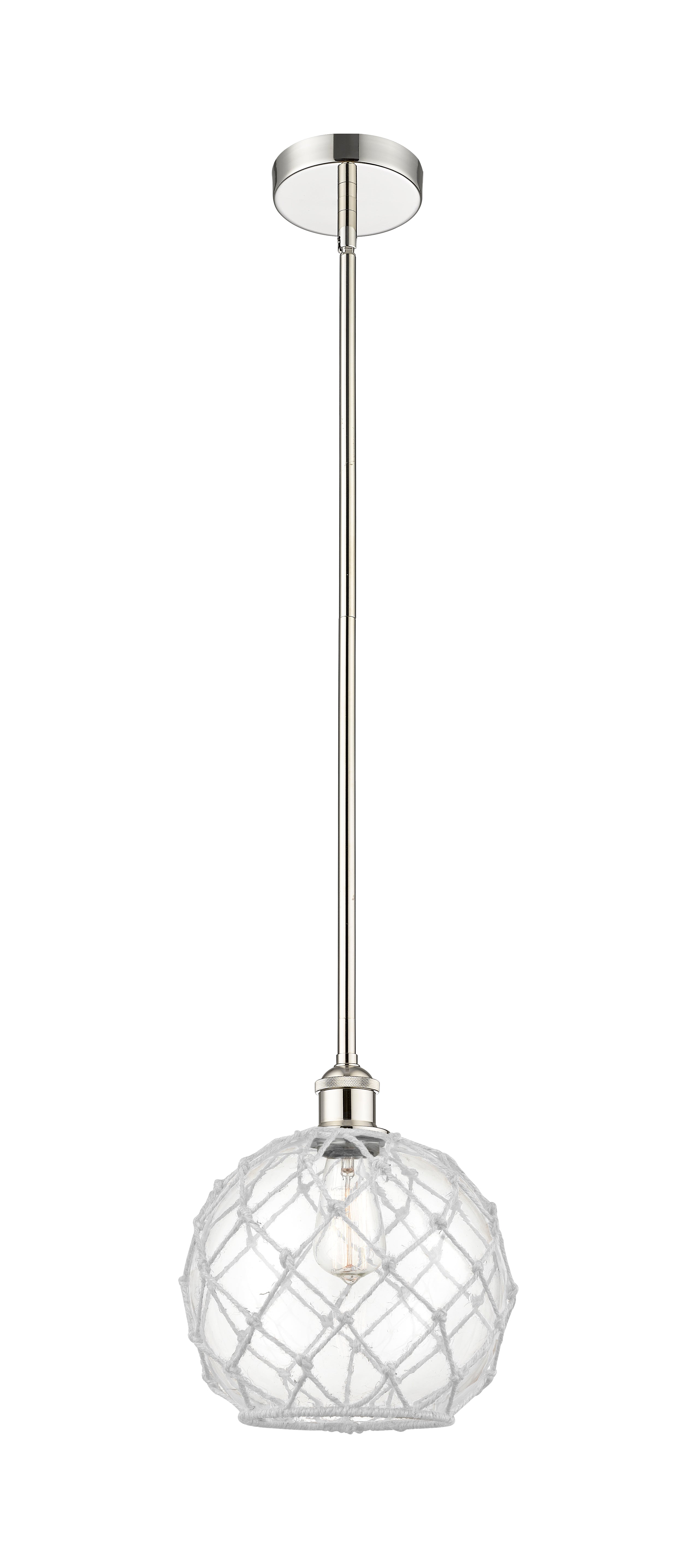 Edison Mini Pendant Antique Brass Cast